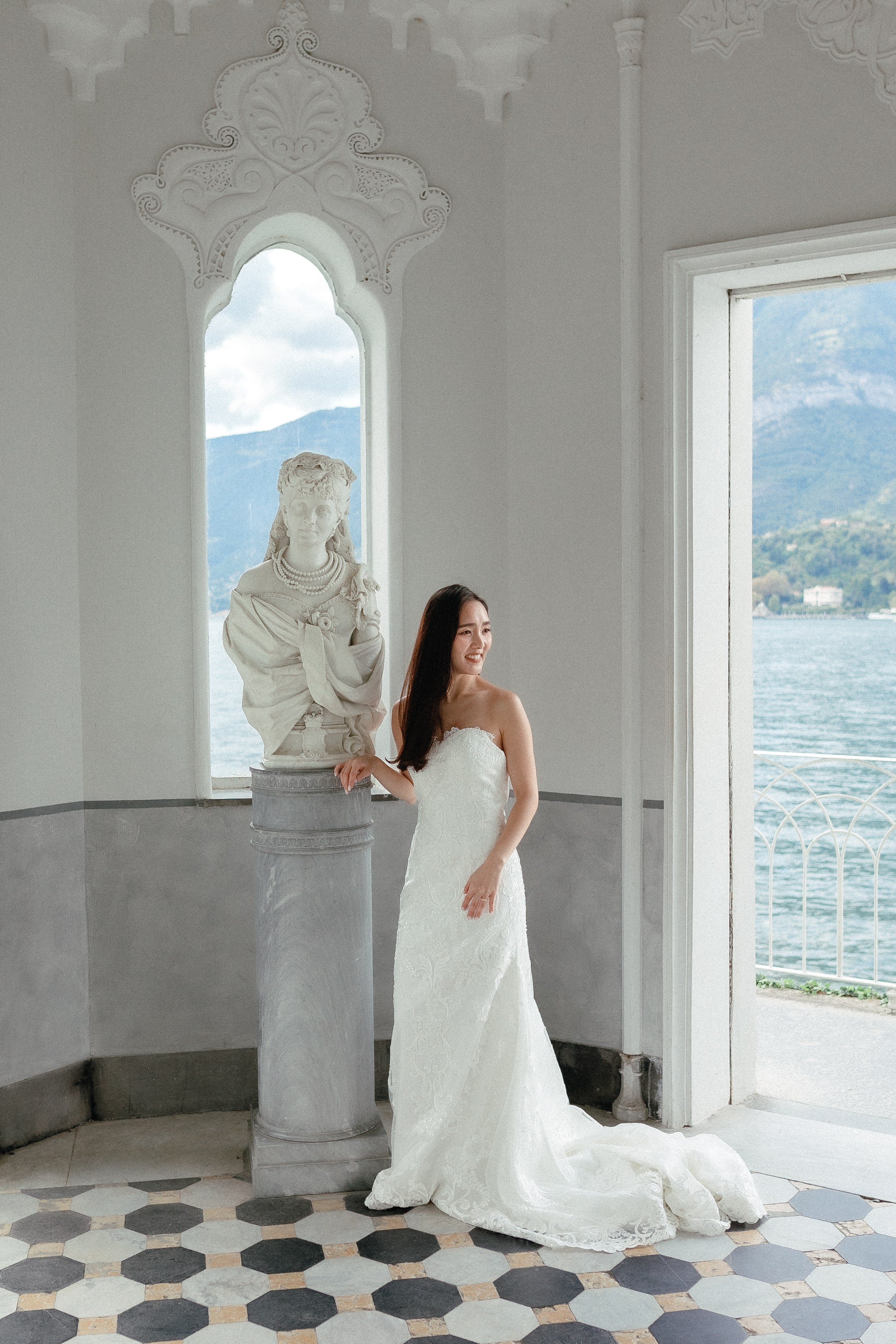 Kiy & Sho, Villa Melzi, Bellagio. Фотограф в Милане Анна Линник