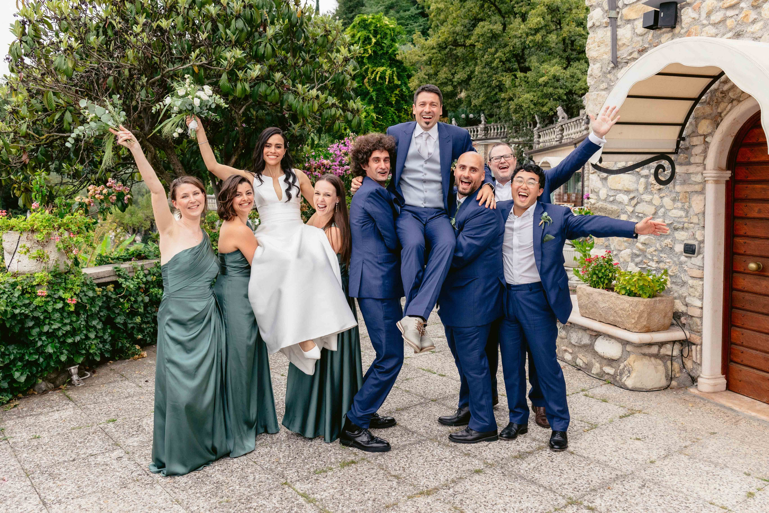 wedding at hotel ville montefiori