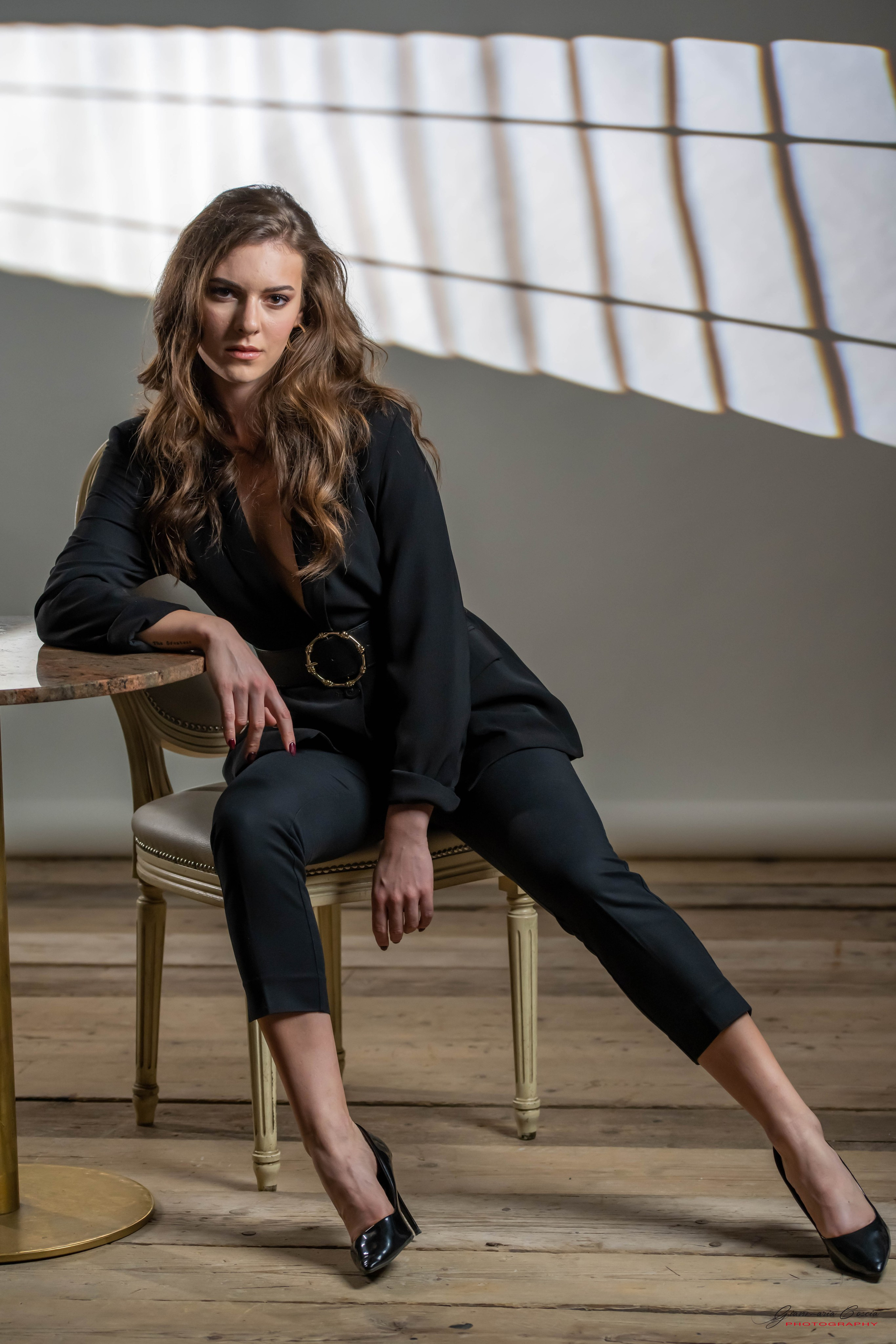 Shooting in studio. “Gianmaria Coscia fotografo per passione”