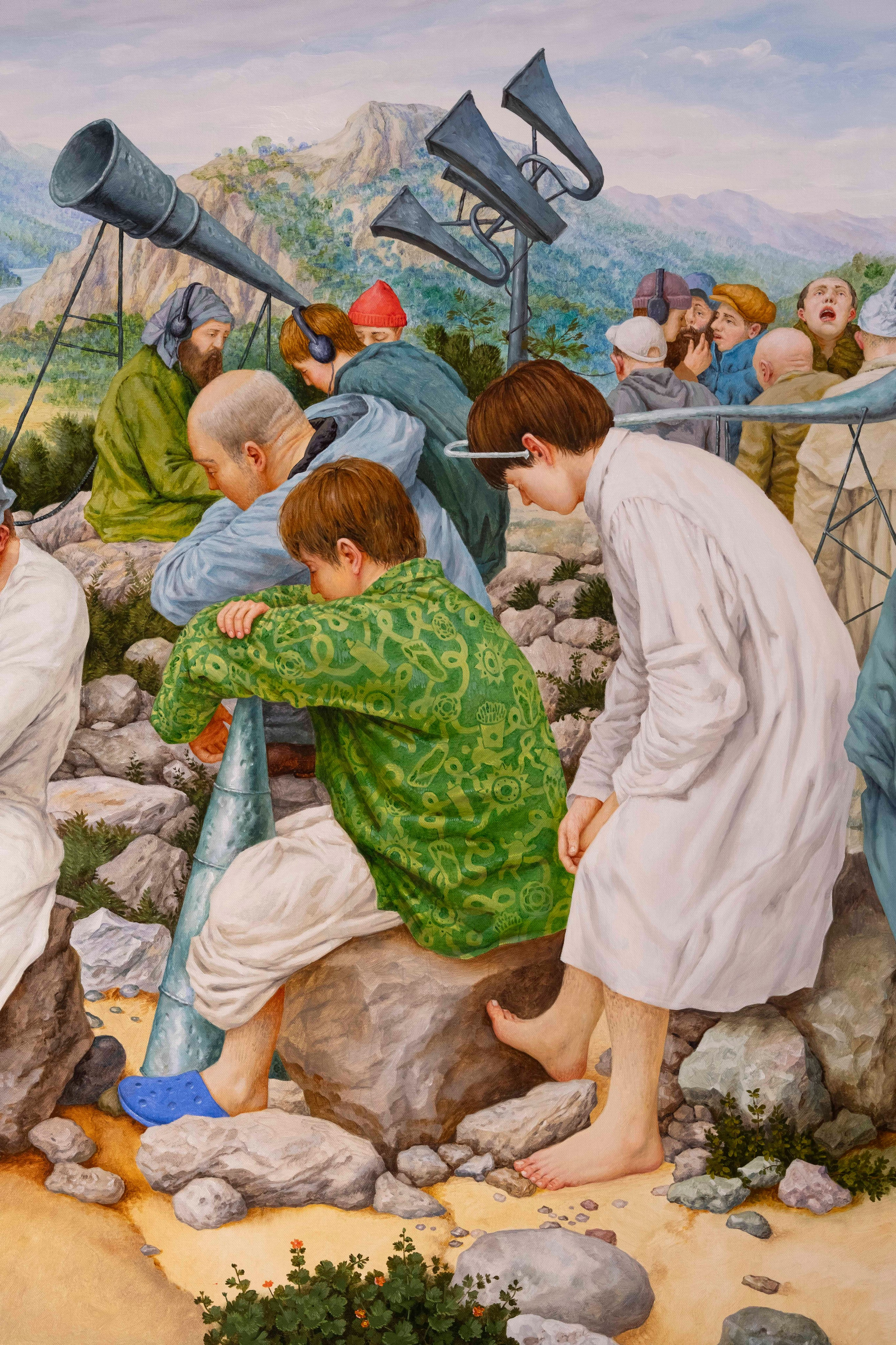 Waiting for the signal. Paul Rog