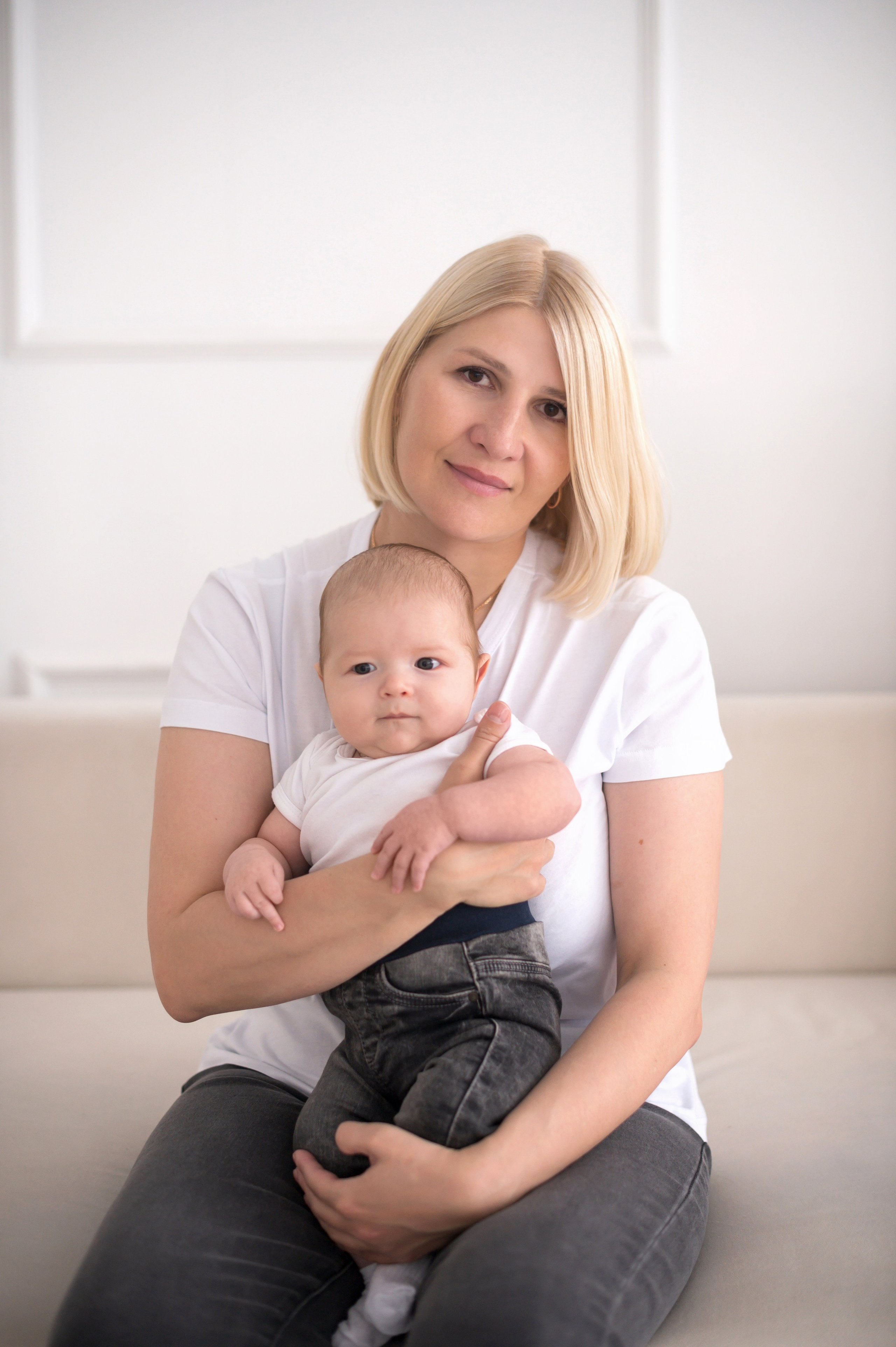 Семейная фотосессия в студии. Семейный и детский фотограф в Минске Надежда Савицкая