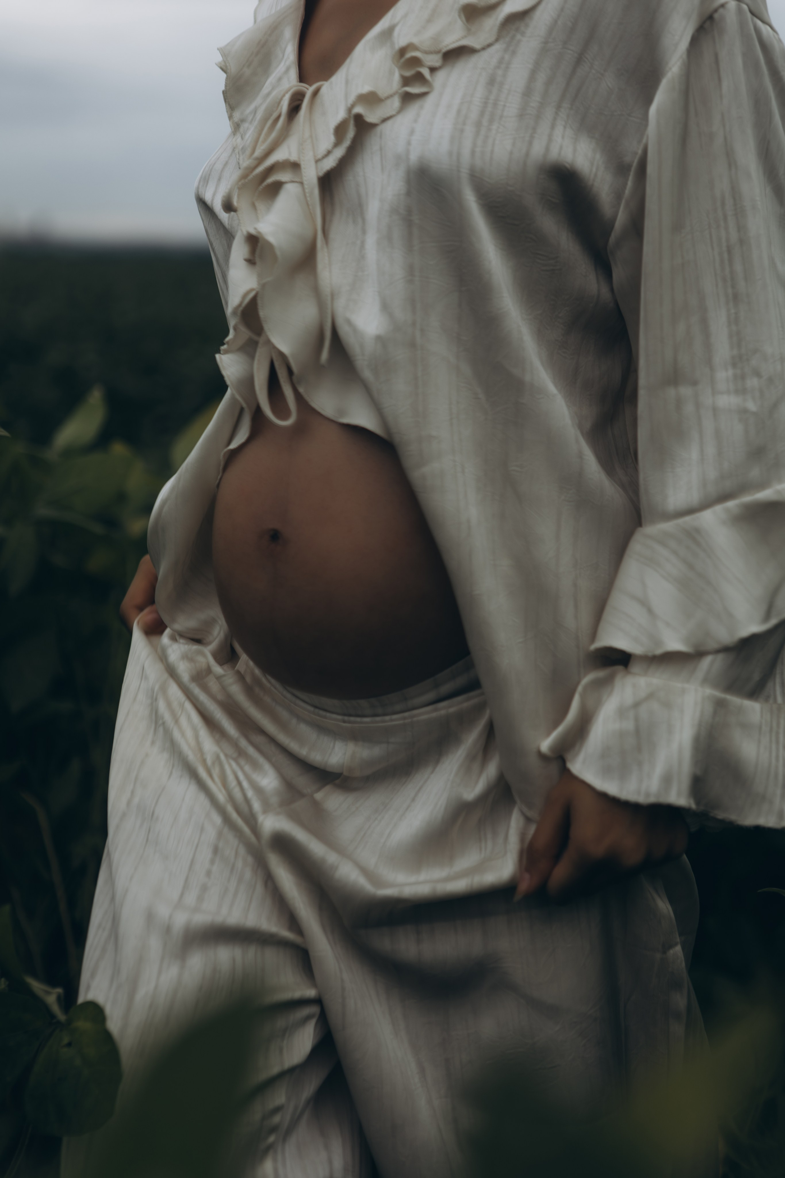 gestante em ensaio ao ar livre em Sorocaba