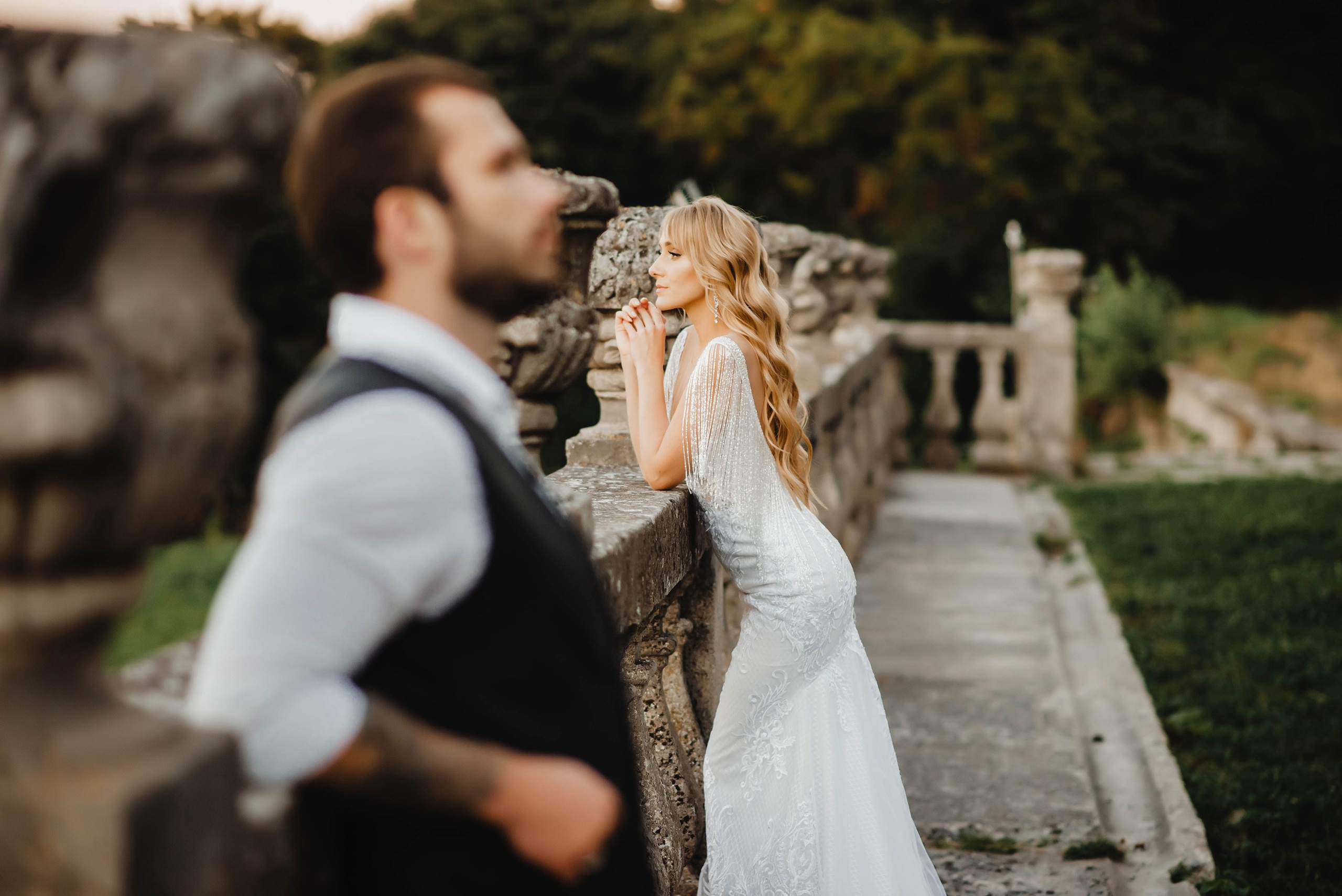 Підгорецький замок Віталій та Марічка. Весільний та портретний фотограф Кизим Арсен