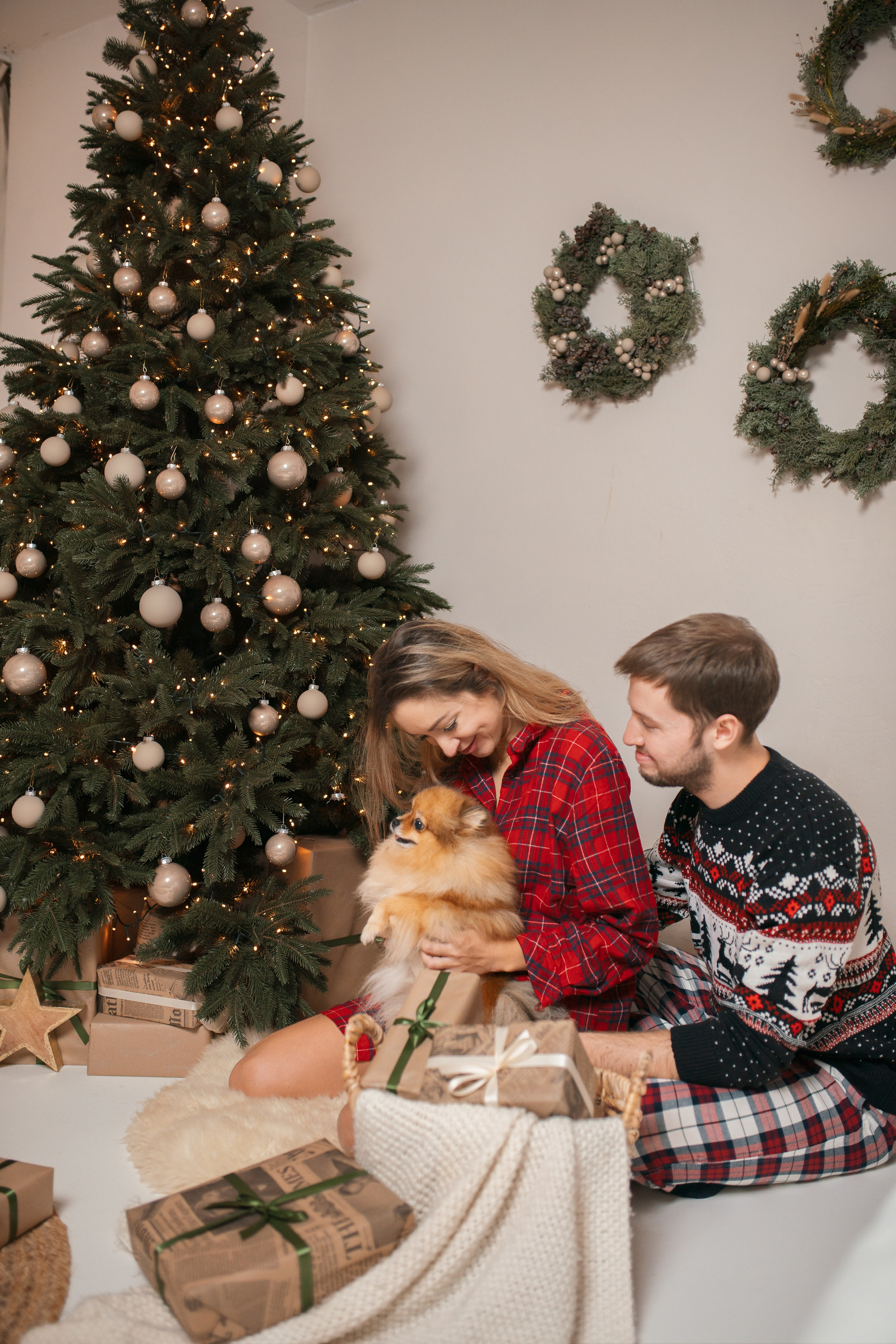 Weihnachten. Familien- und Kinderfotografin Katerina Vlasenko, München