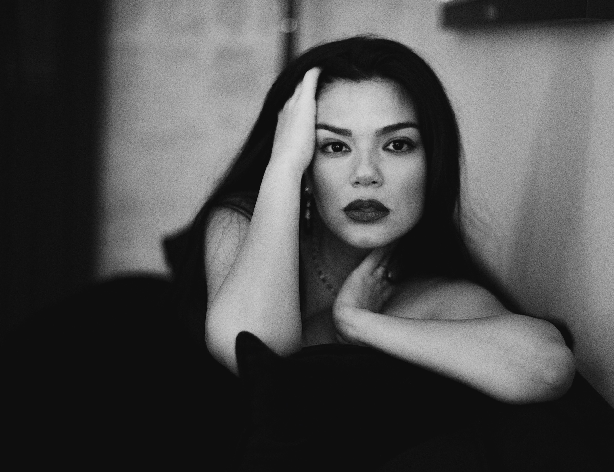 Ч/Б. Наргиз Сулейманова - Фотограф в Азербайджане