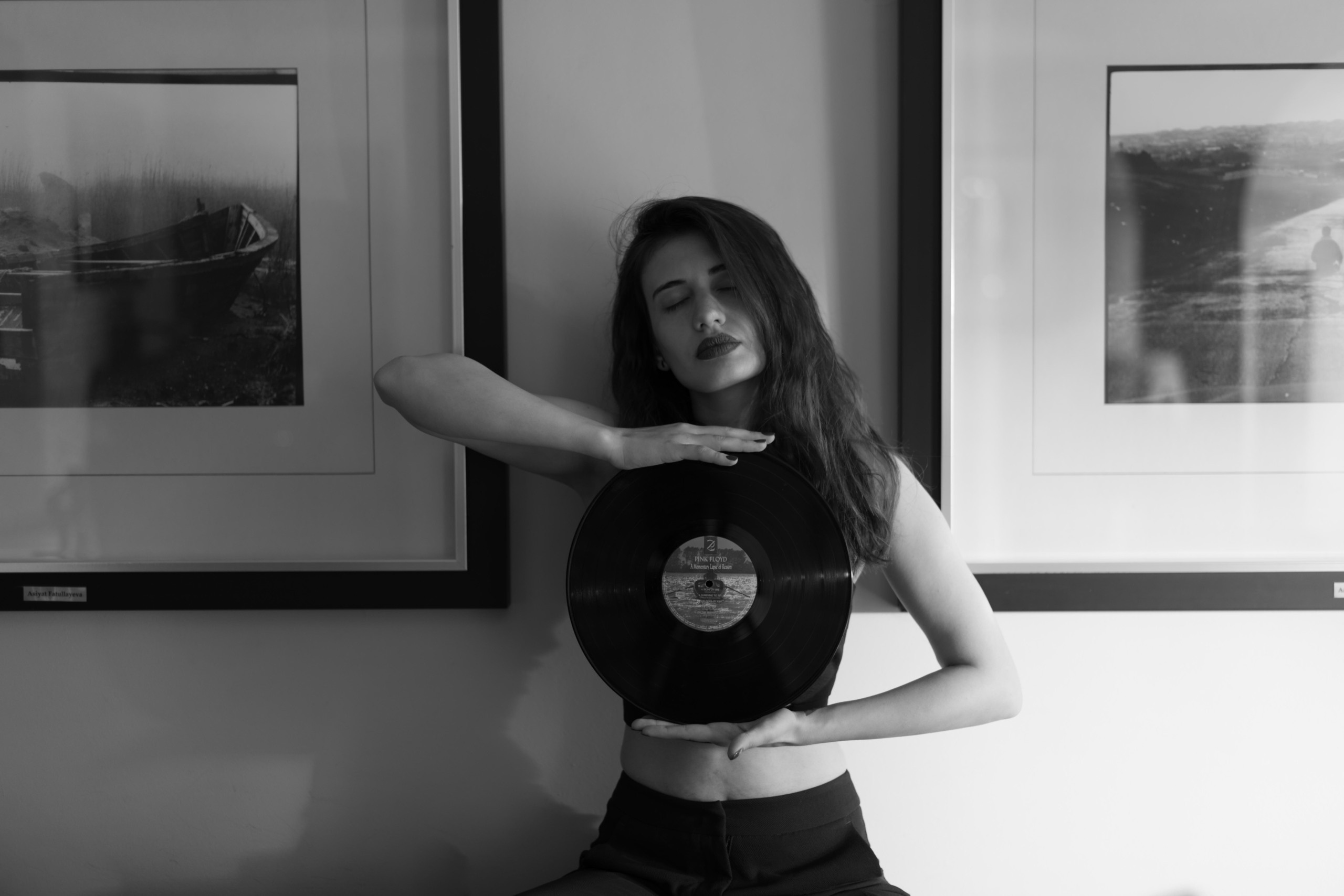 Ч/Б. Наргиз Сулейманова - Фотограф в Азербайджане