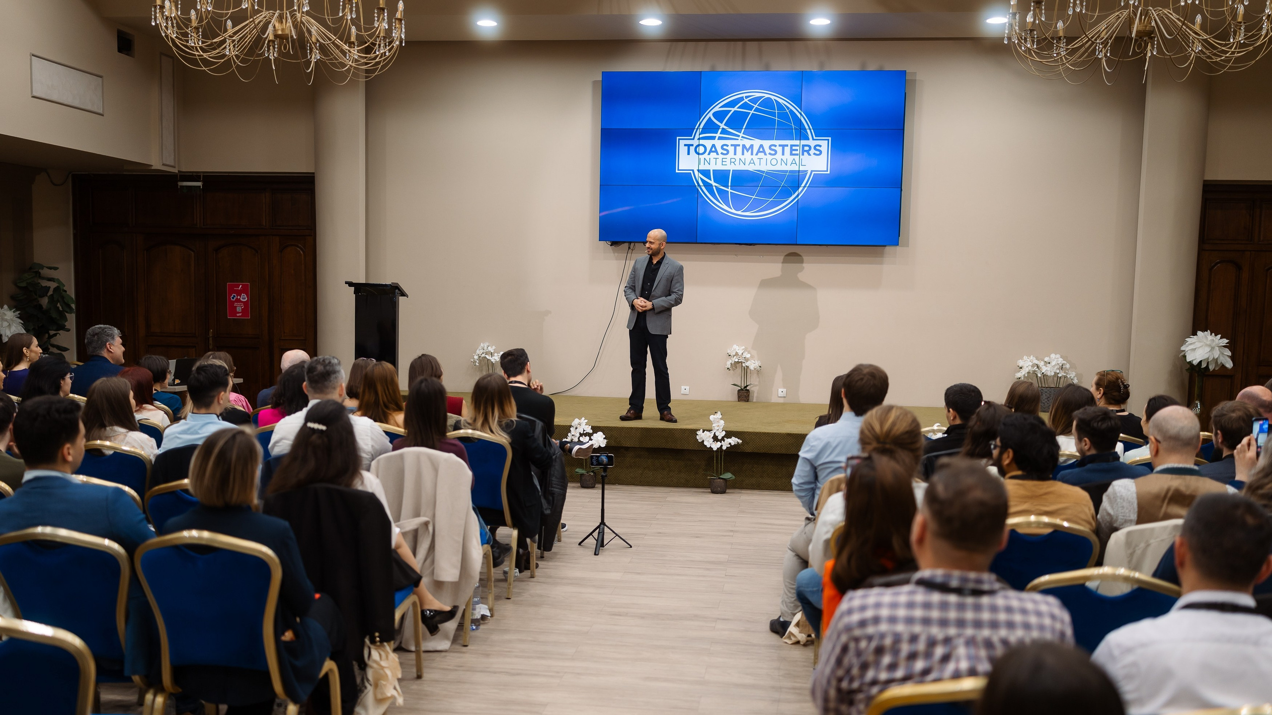 Toastmasters Conference. Marius Ciocan