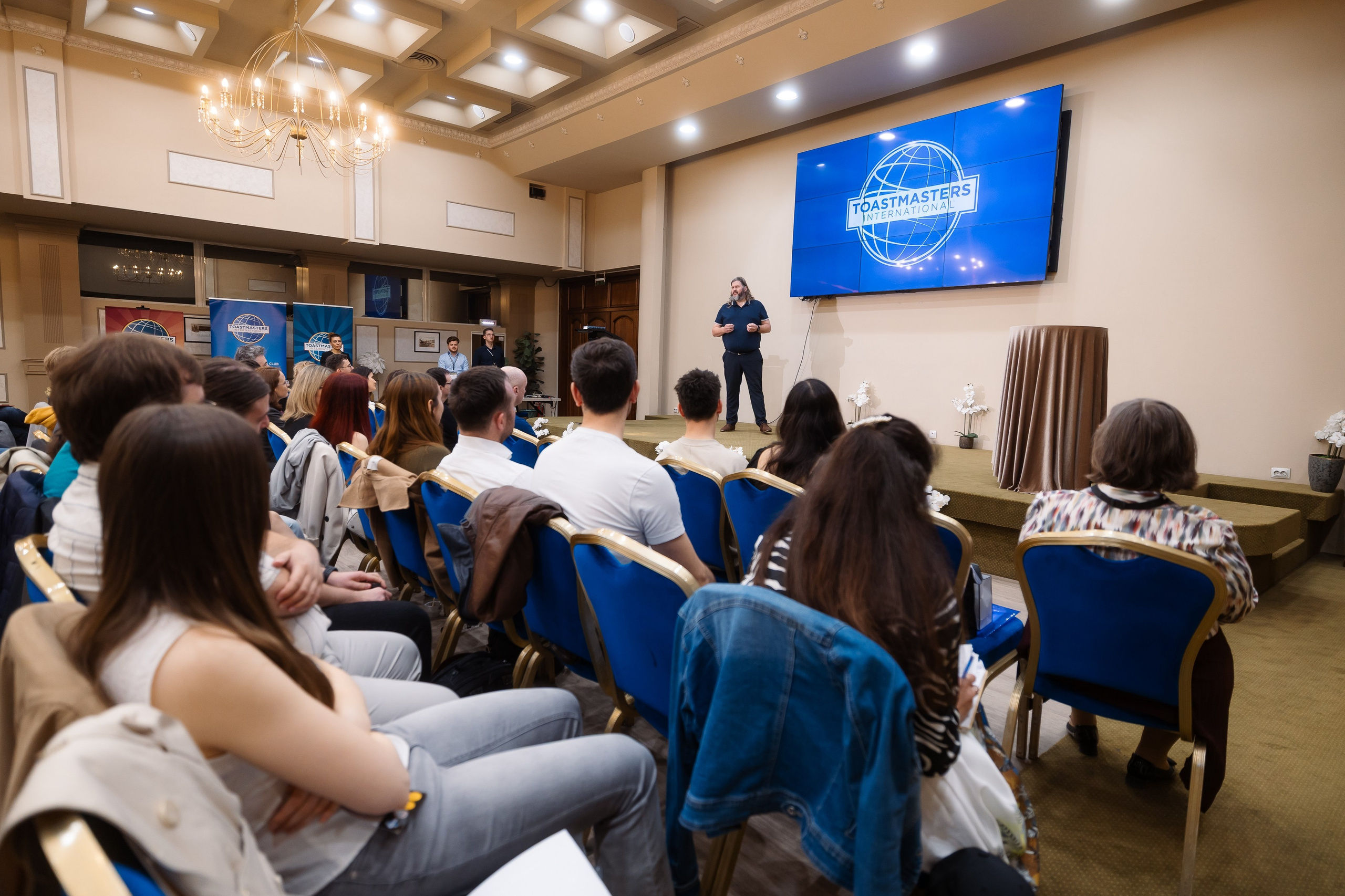 Toastmasters Conference. Marius Ciocan