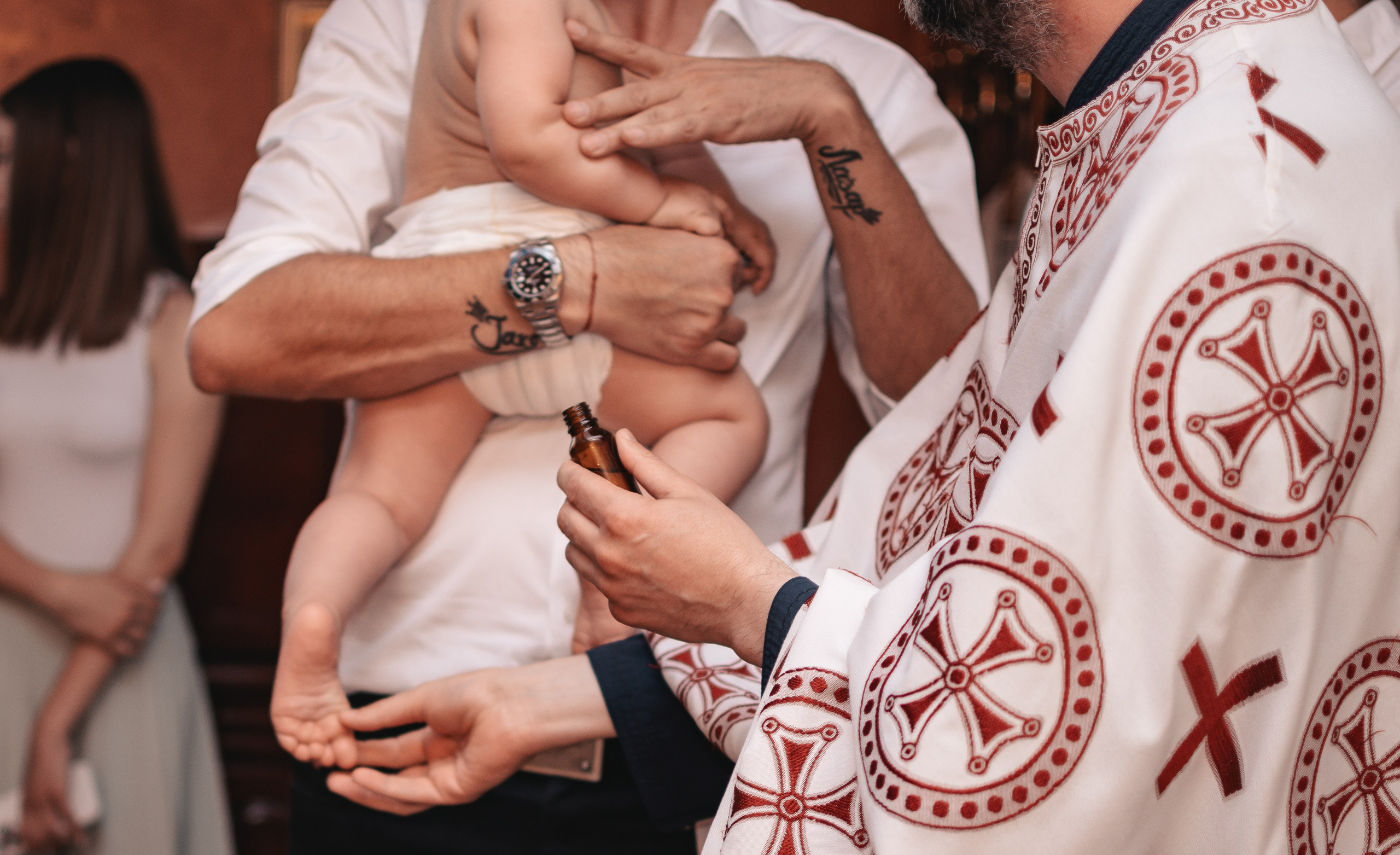 Lazar, krštenje i rođendan. BambinaaPhotography