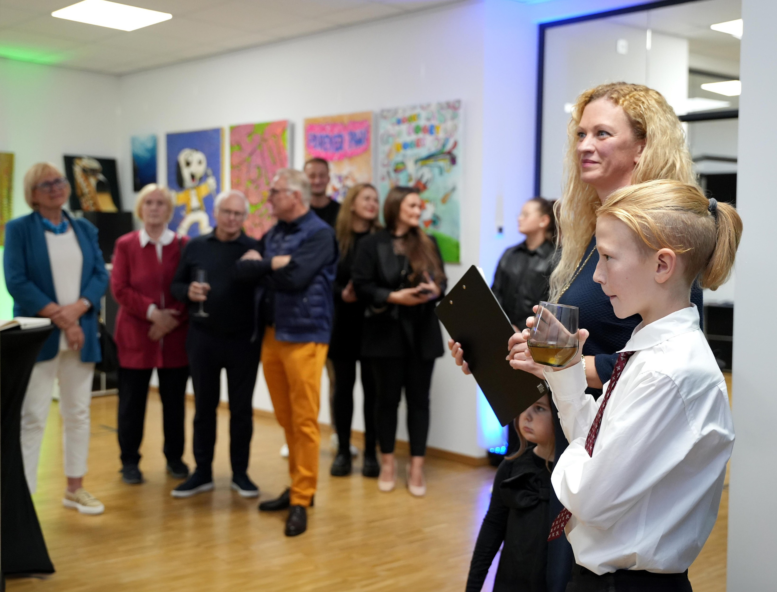 Vernissage. Fotografin Nina Gutermann