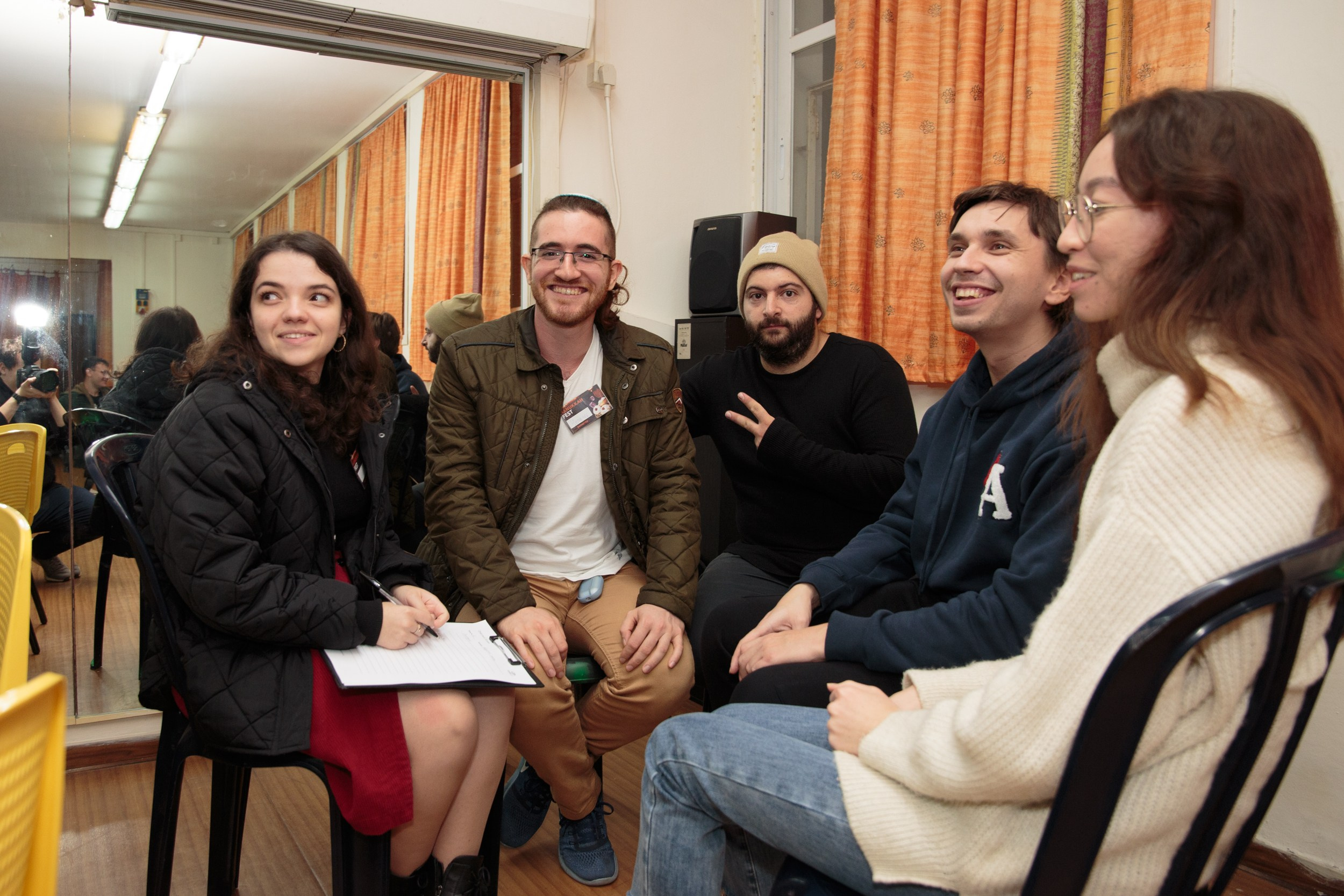 Городская Ханука Хайфа 2023. Портретный и репортажный фотограф в Израиле Рома Бирман