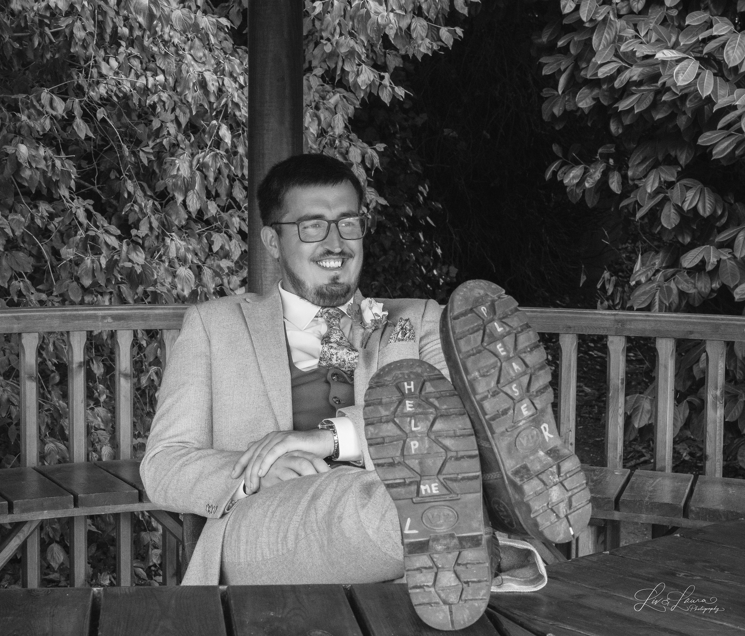 Katie and Alex. Wedding and boudoir photography by Liv and Laura