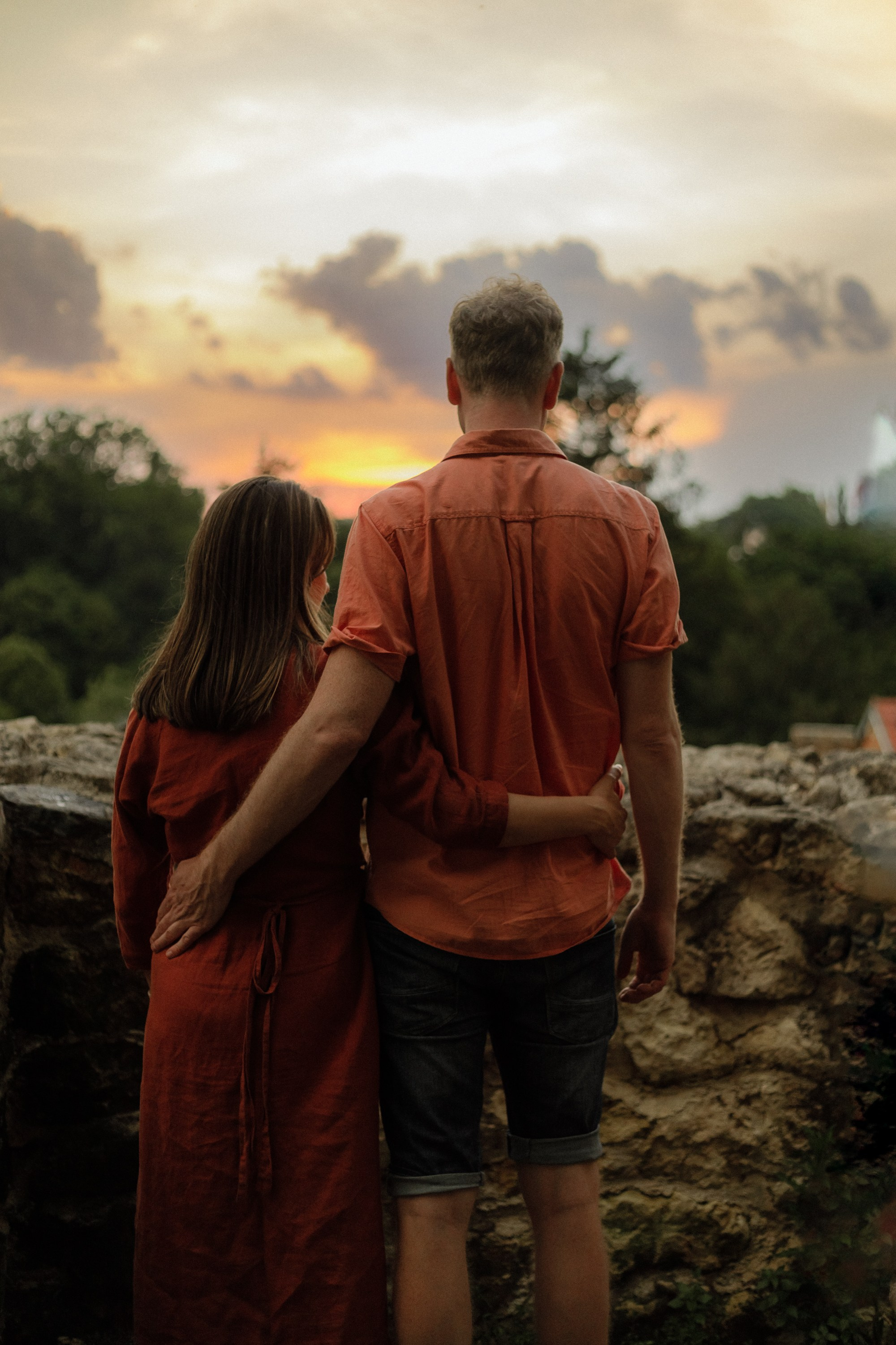 Family in the city. Elena Gorobets. Photographer in Zagreb