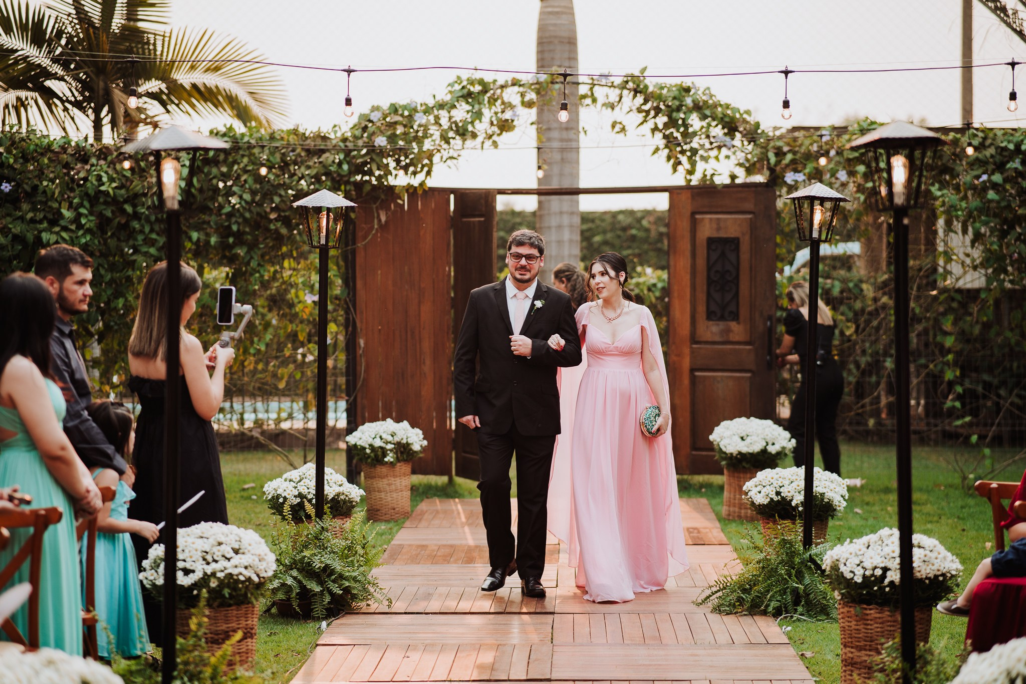 Casamento Lana e Rodrigo. Início