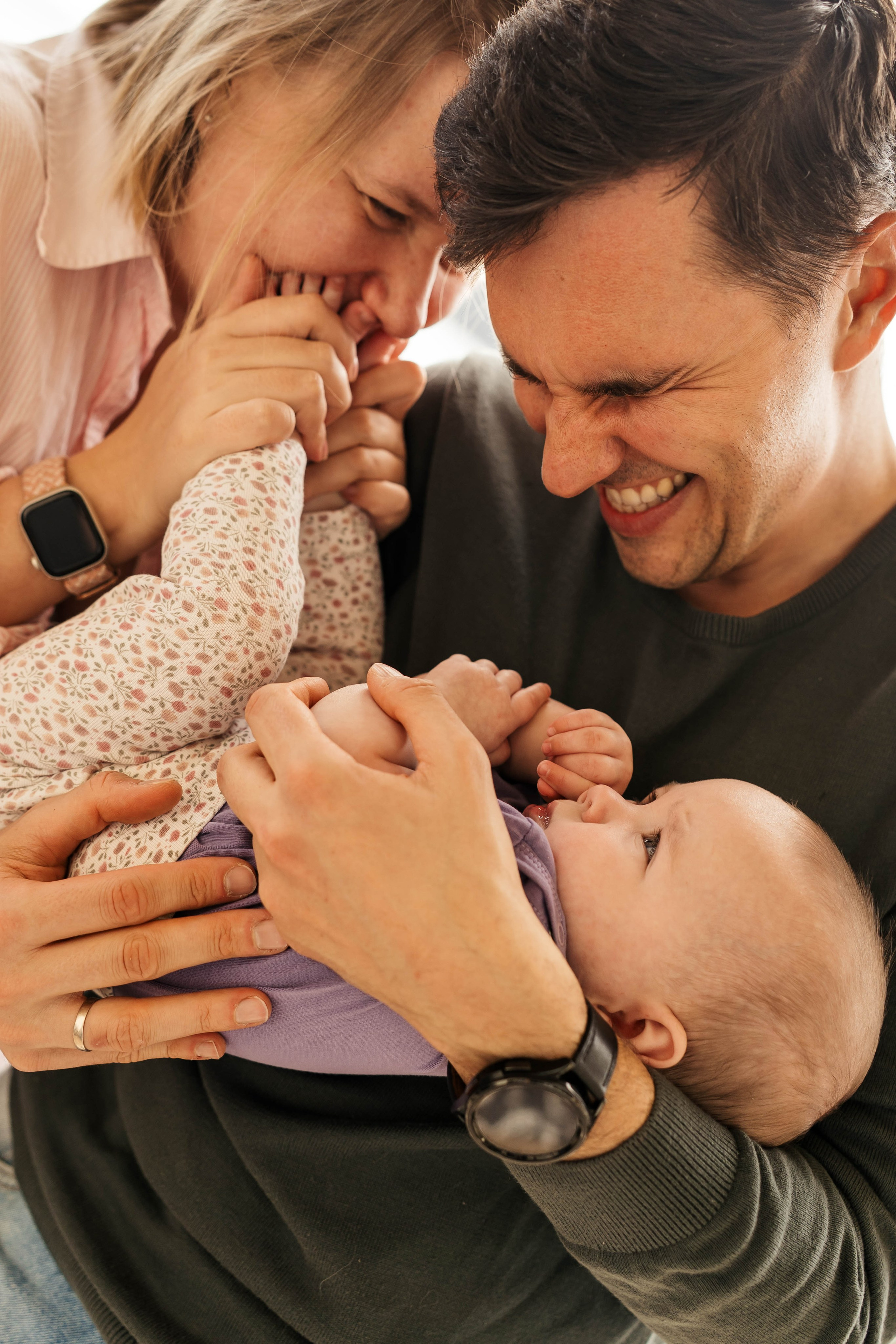 Наташа, Глаша, Игорь. Family photographer in Oviedo — Yana Razina