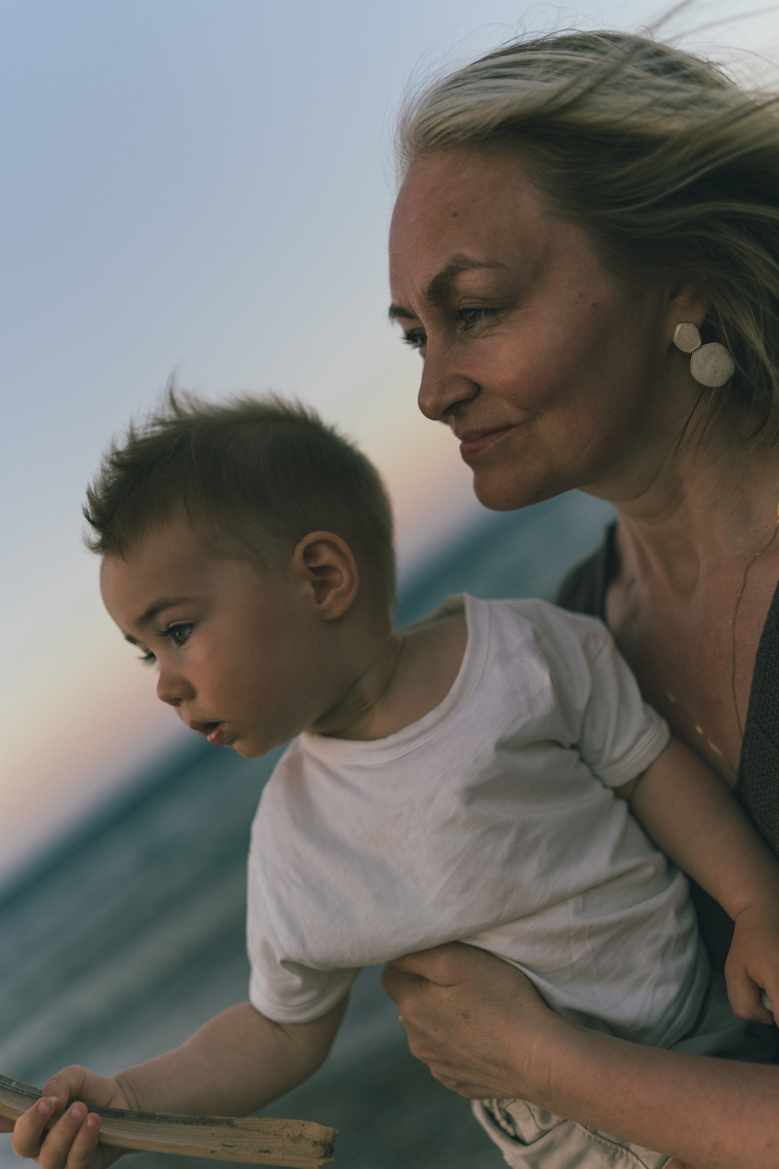 Наталия с внуком. Family photographer in Oviedo — Yana Razina