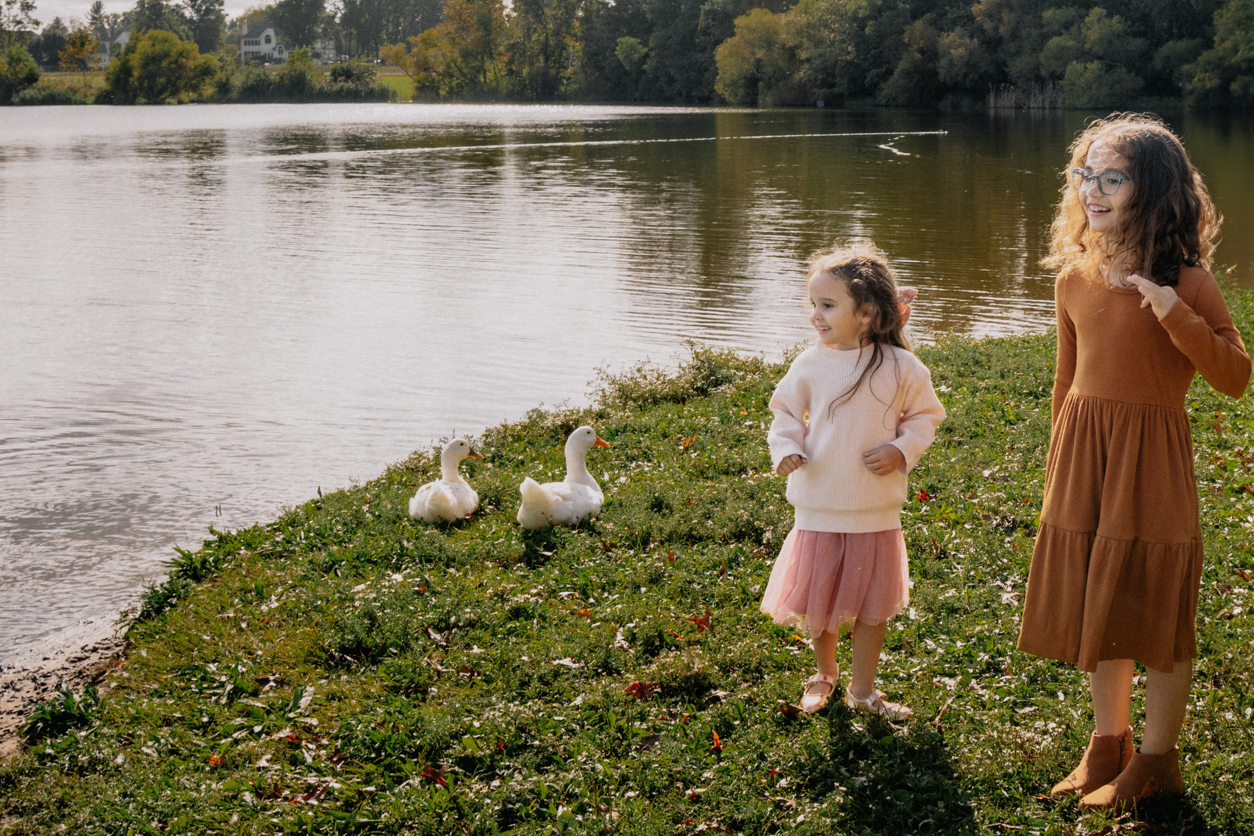 Alina, Vlad and kids outdoor. Wedding and family photographer and videographer PA, NJ, NY, DE, MD