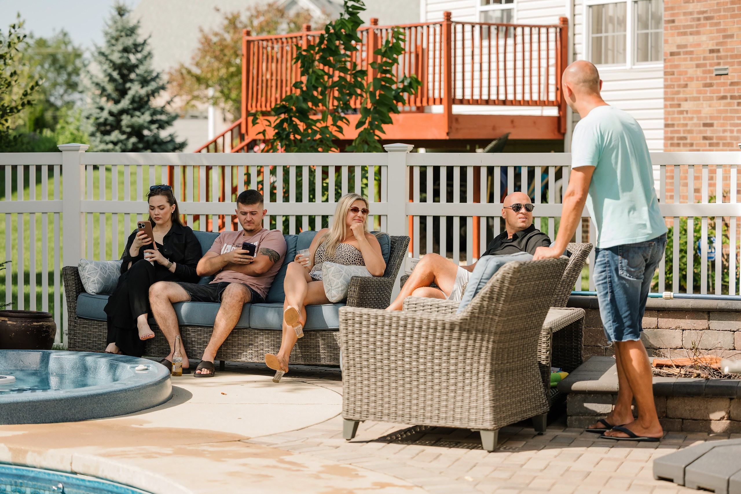 Birthday Party. Wedding family event photographer in Chicago Nick Yushevich