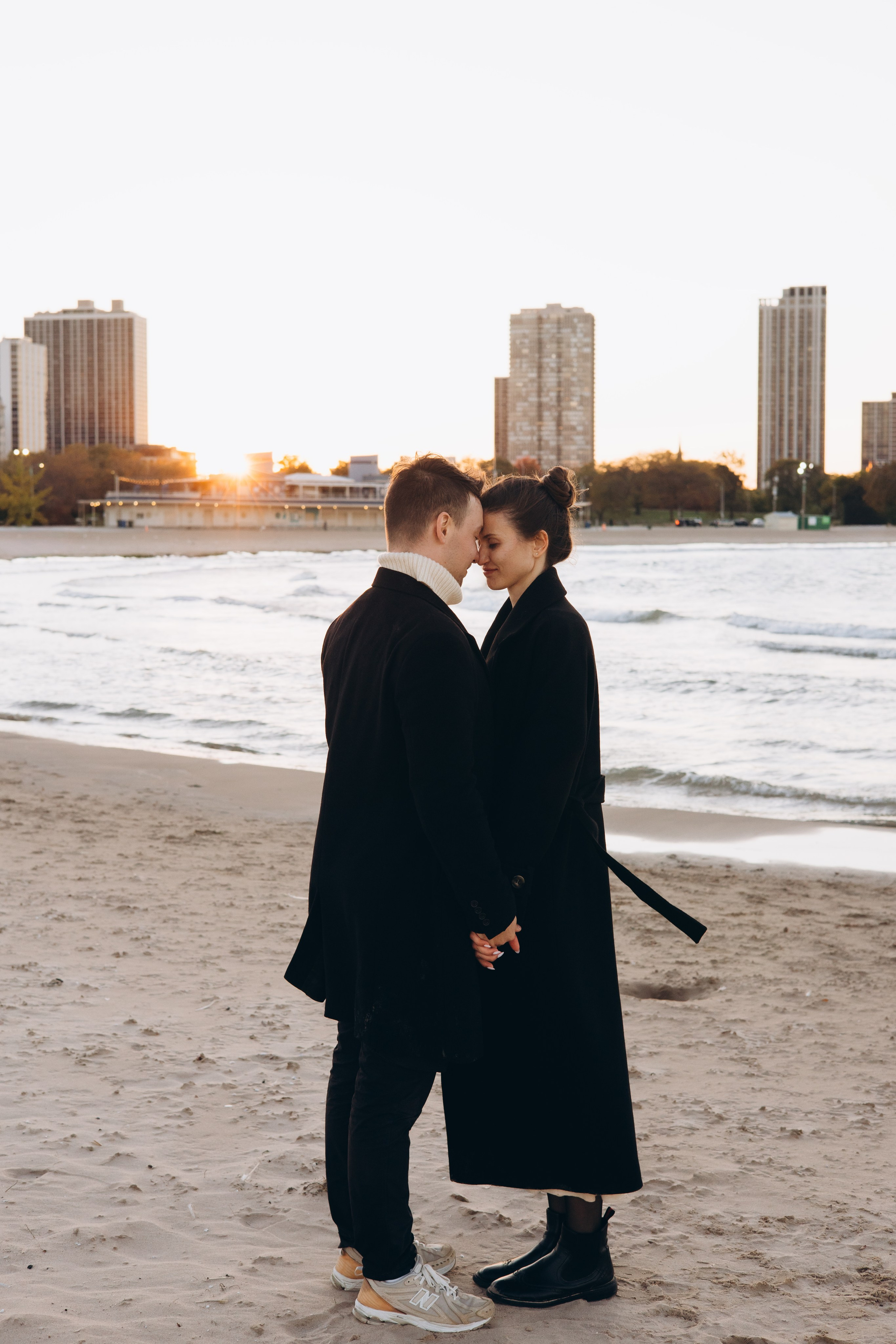 North Lake Shore Proposal — Chicago Photographer — Margarita Stepanenko