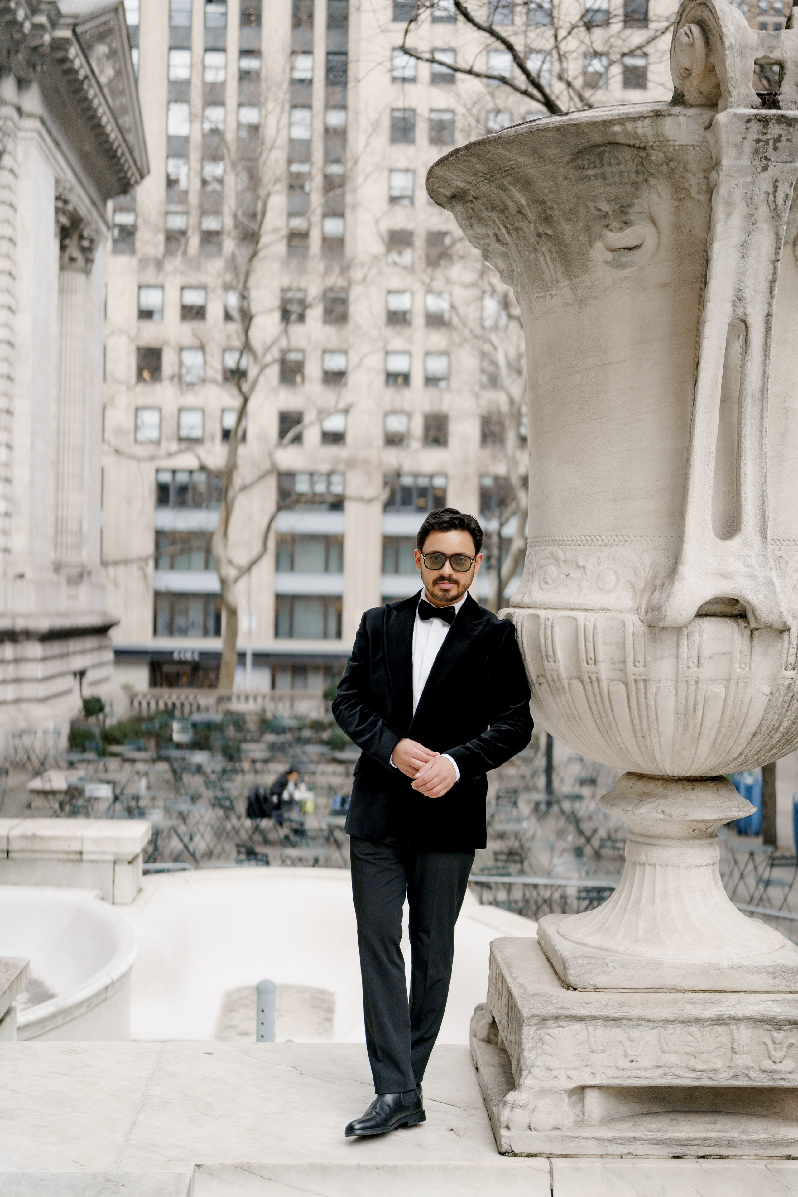 Caroline and Brendan’s Museum MET and Library Engagement Shoot. Wedding photographer and videographer New York | New Jersey