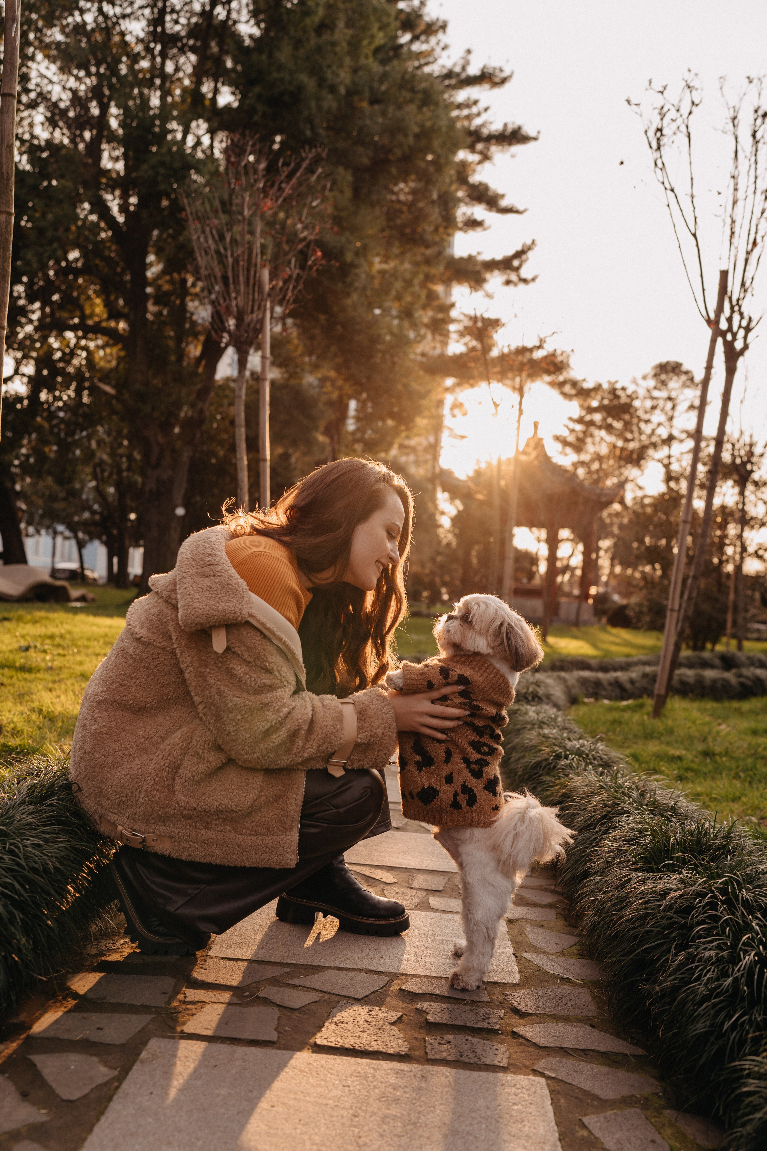 Фотосессия с собакой в Батуми. Портретный и свадебный фотограф в Батуми Валерия Азаренко