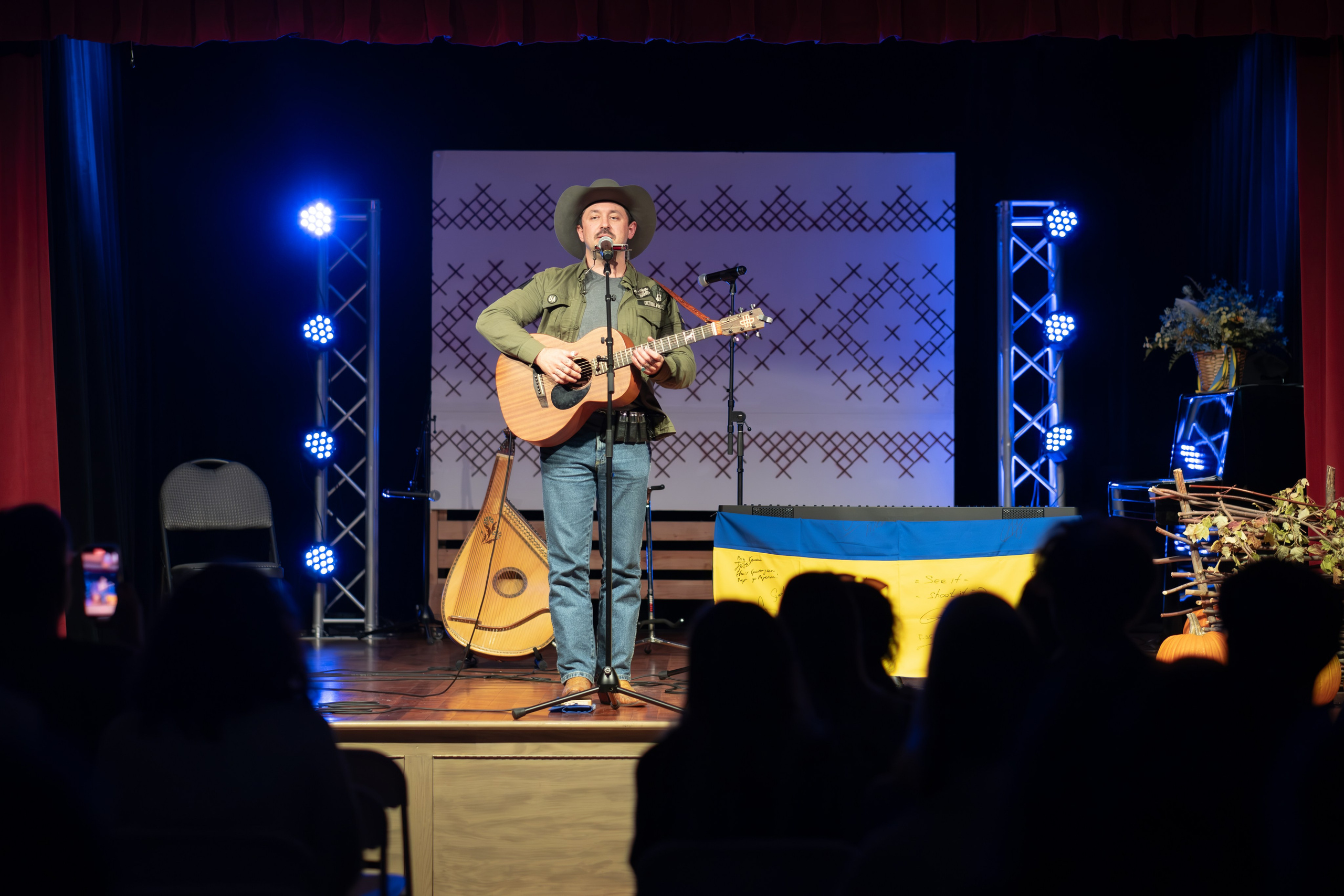 FROM THE UKRAINIAN FRONTLINE WITH THANKS. Reportage concert portrait photography in the San Francisco Bay Area