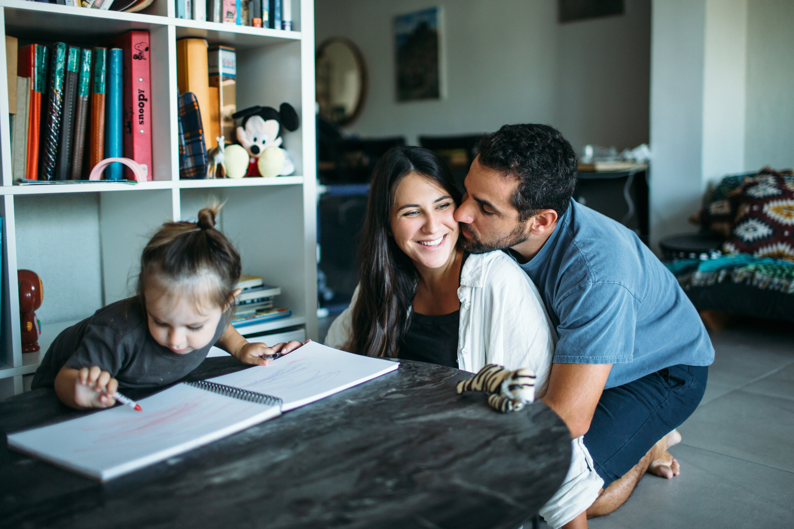 Home story. Family photographer in Israel