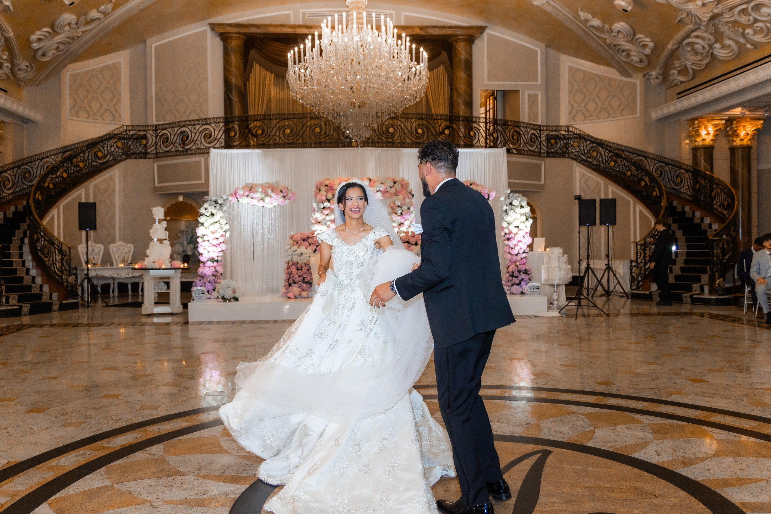 Marah and Omar, The Venetian NJ. Luxury Wedding Photography and Cinematography