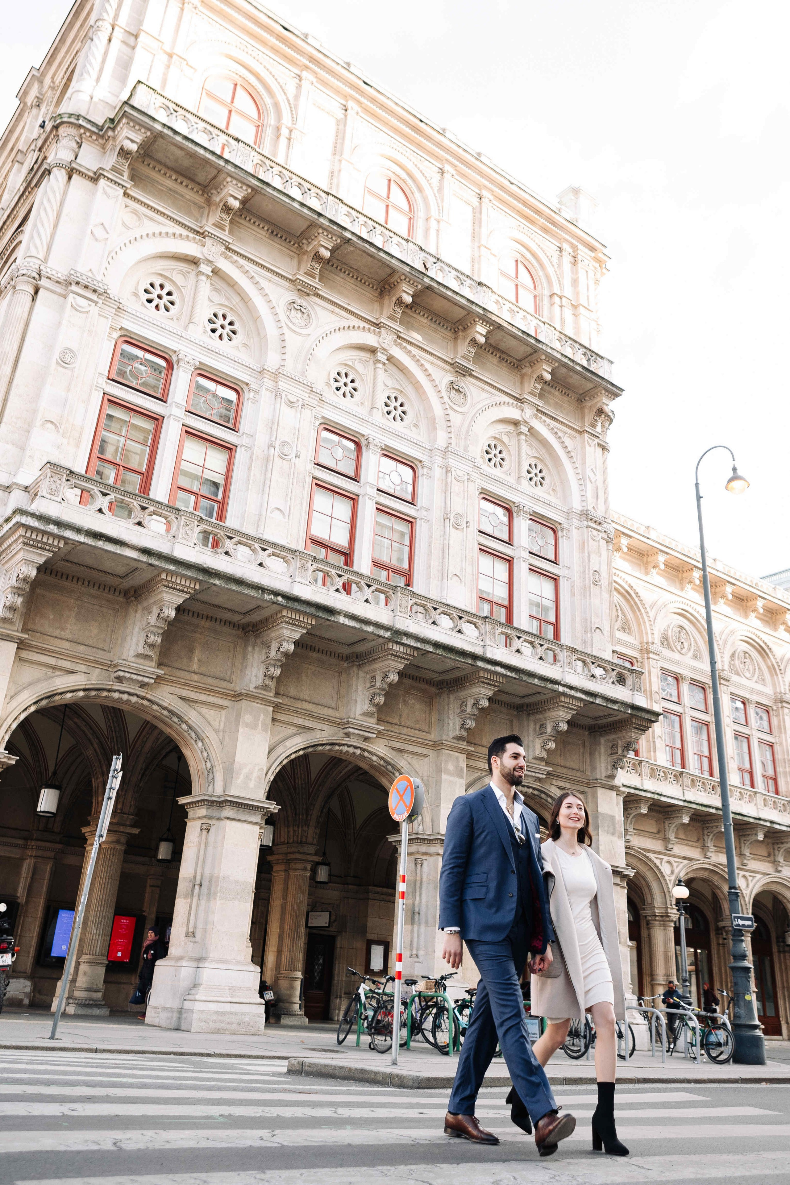 A LOVE STORY IN VIENNA. PHOTOGRAPHER IN ISRAEL