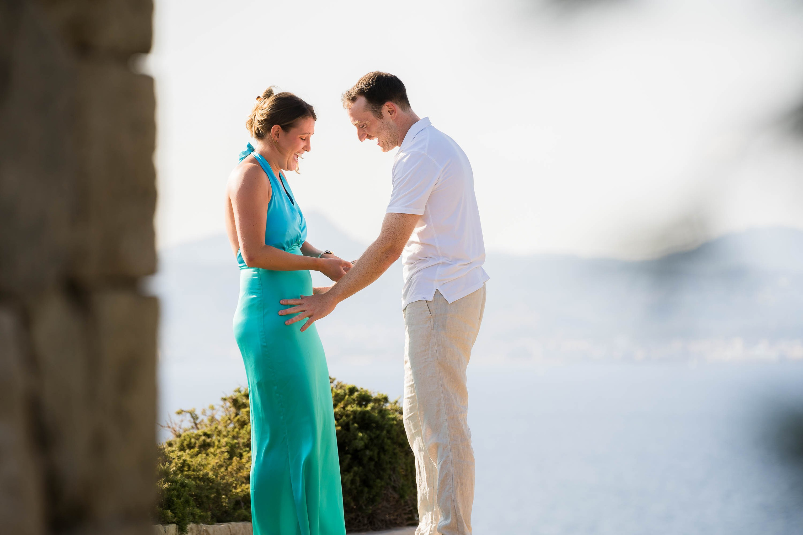 A Wedding Proposal in Mallorca in Cap Rocat. Mallorca Wedding, Corporate & Social Photographer