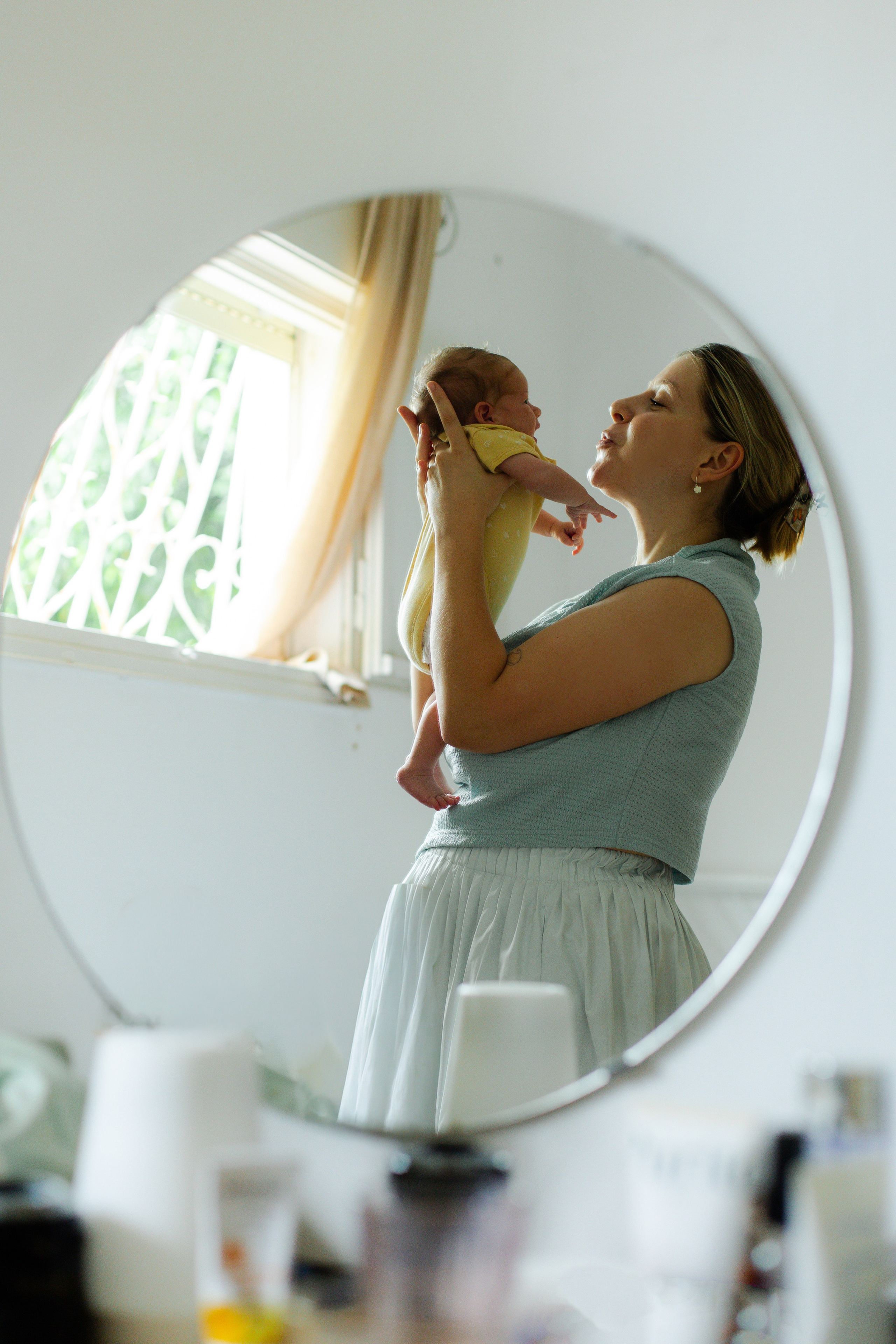 Ella 2 month. Family photographer in Israel