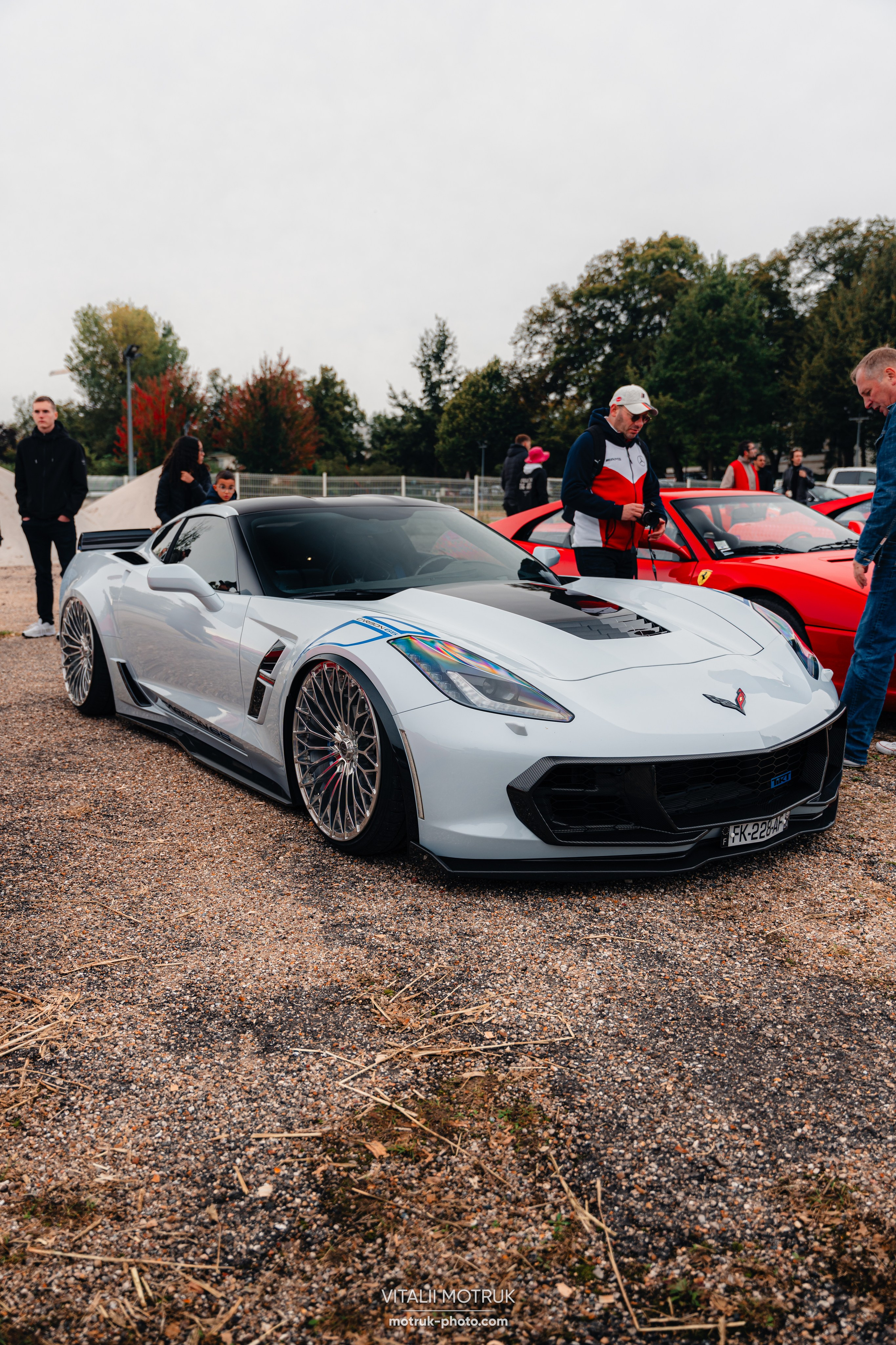 Cars and Coffee 29 septembre 2024. Photographe de voitures à Paris — Vitalii Motruk