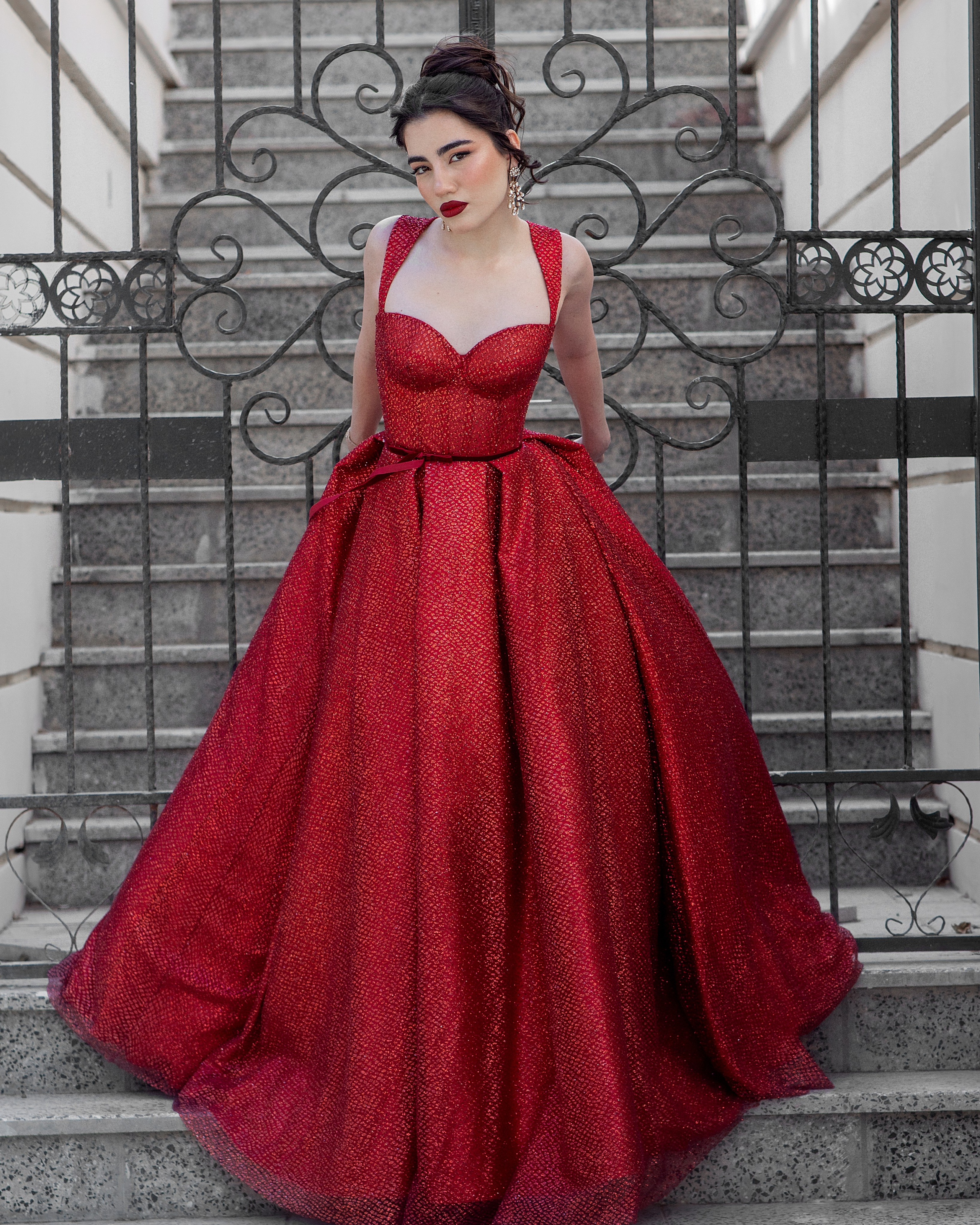 Flaming Red Glamour. Fotograf Baku