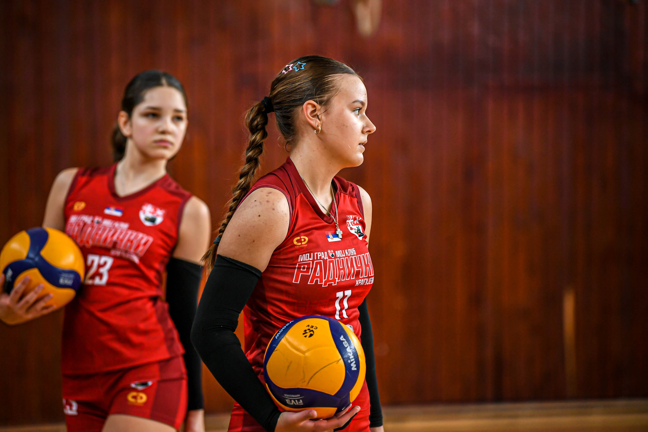 Odbojka 22.03.  Radnicki KG — BlockVolley JAG. Foto Simic Jagodina