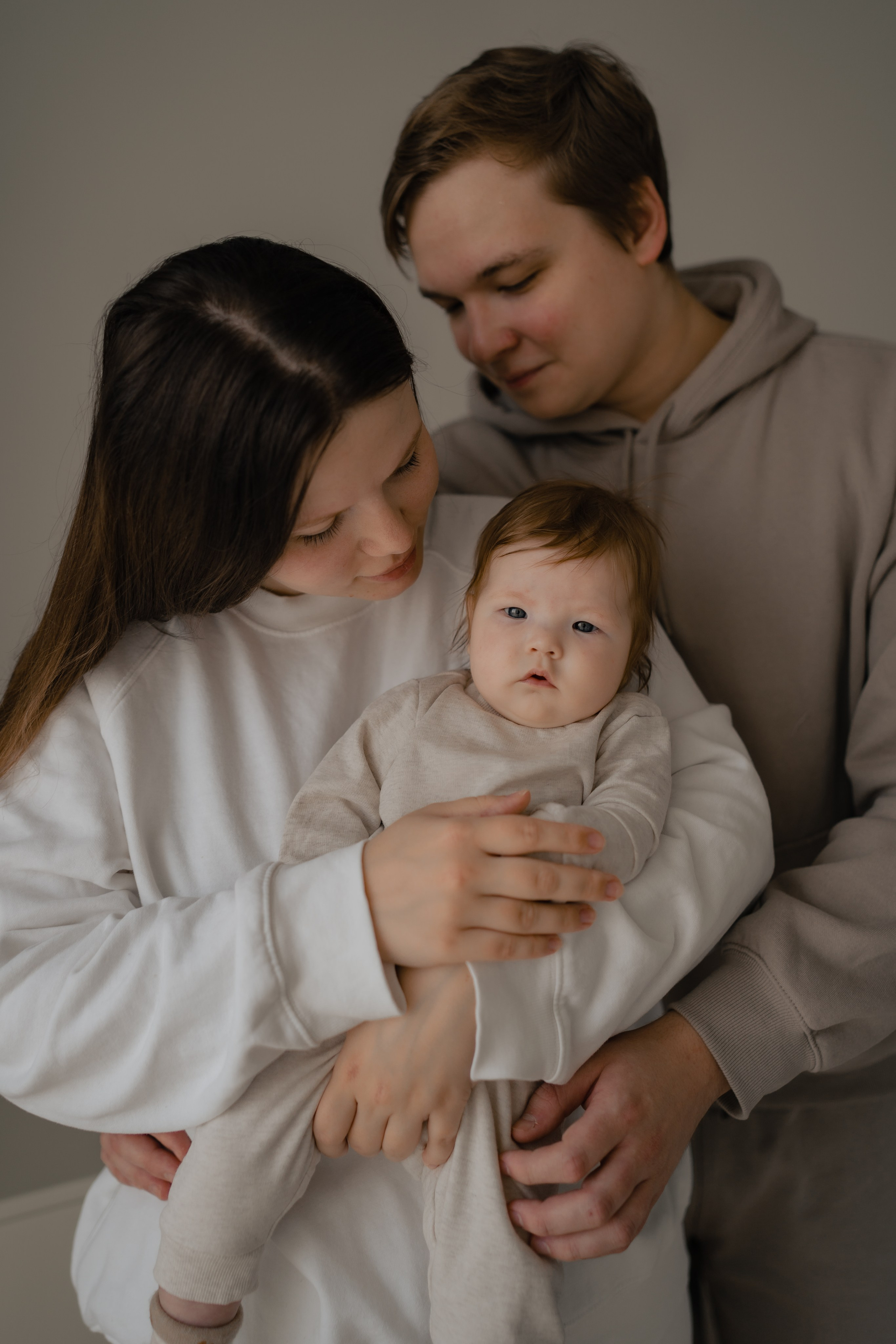 Семейная с младенцем. Фотограф Москва Ларина Юлия