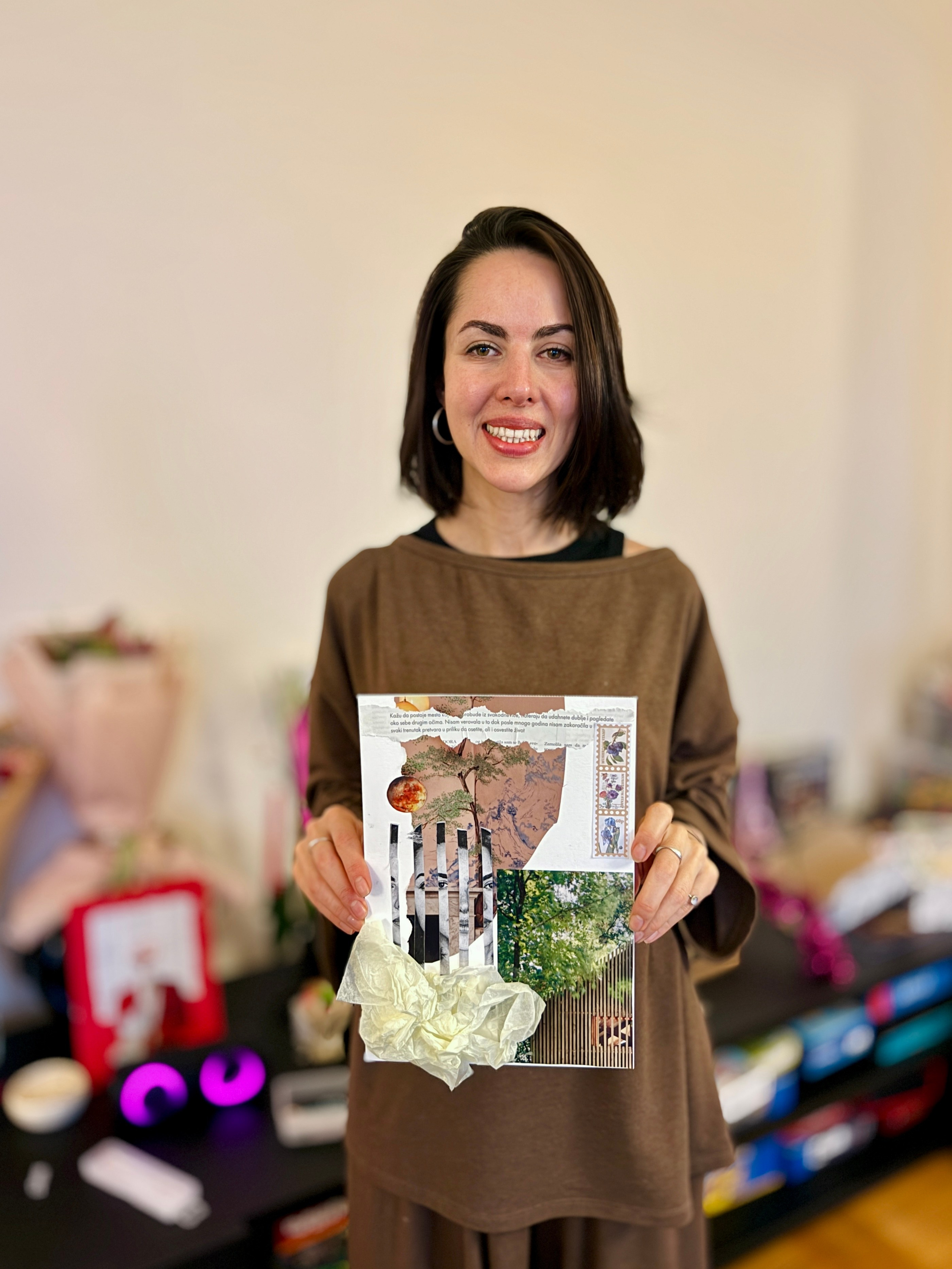 Photo Collage master class. Portrait photographer Alena Novgorodtseva