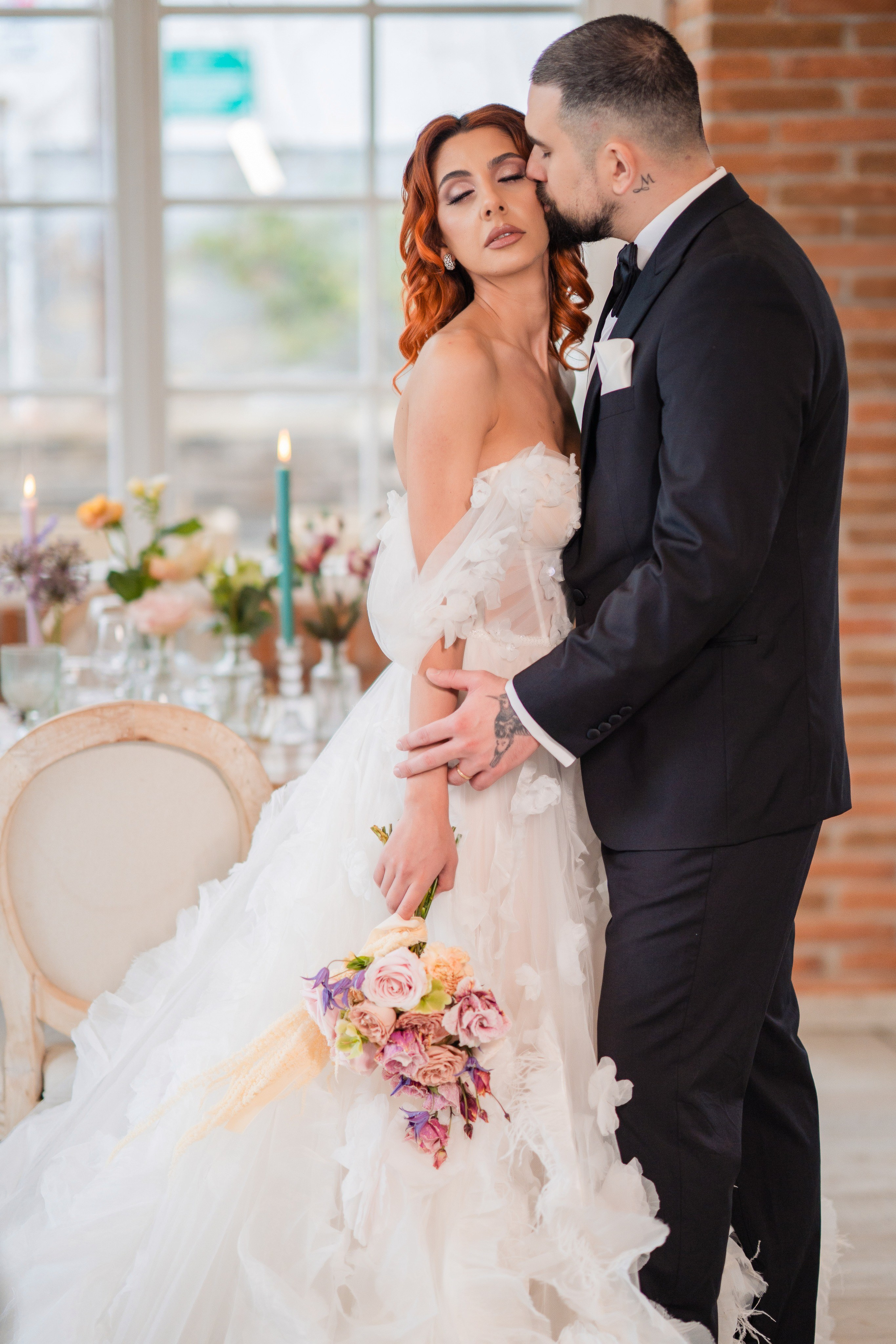 Emotii in fotografii in ziua nuntii