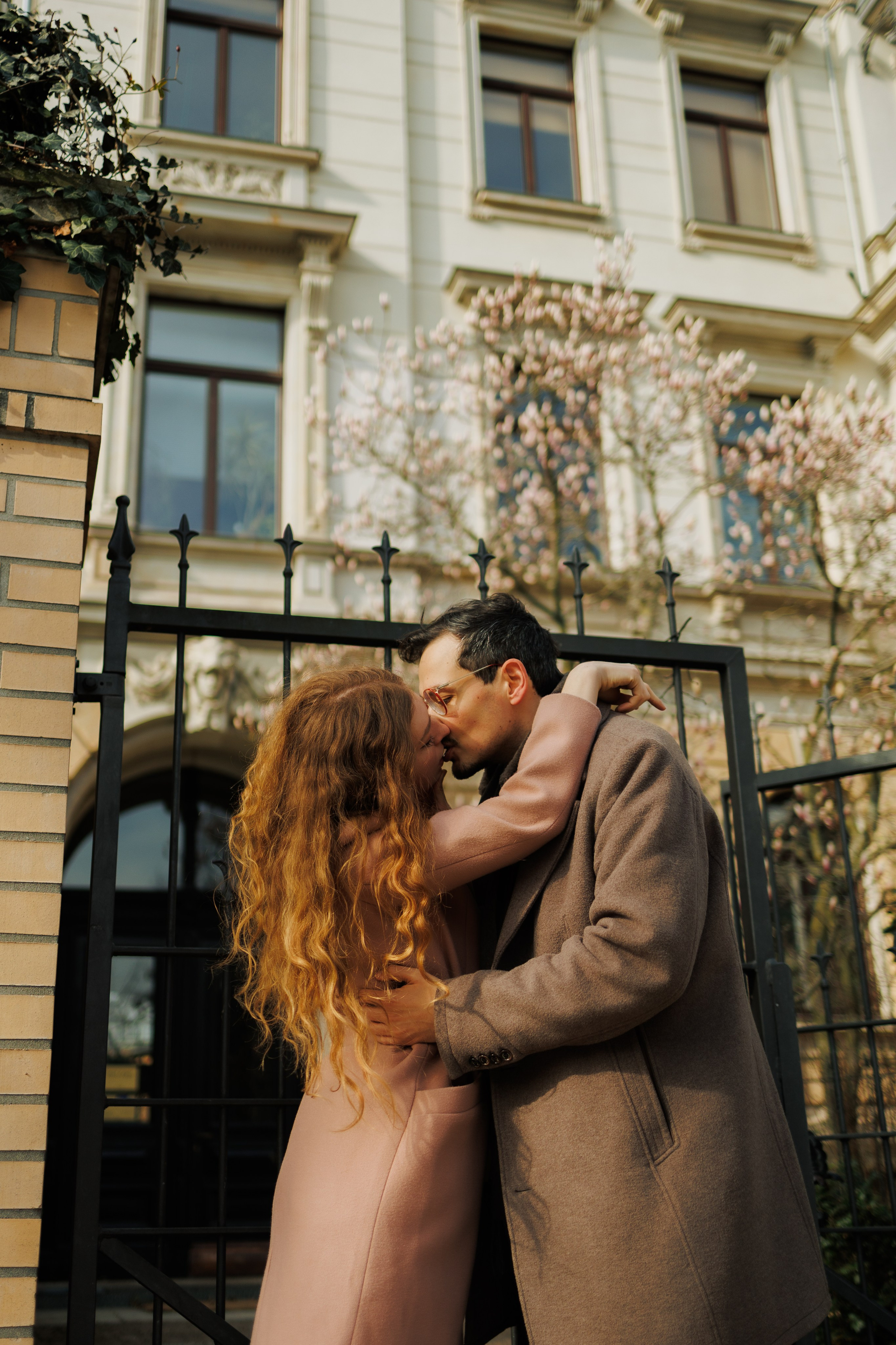 Love Story in Leipzig Park. Emotional&Cinematic Couple Photoshoot by Kristina Kozheltsova. Kristina Kozheltsova- Soulful Portrait&Lifestyle&Love Story Photographer in Leipzig, Germany