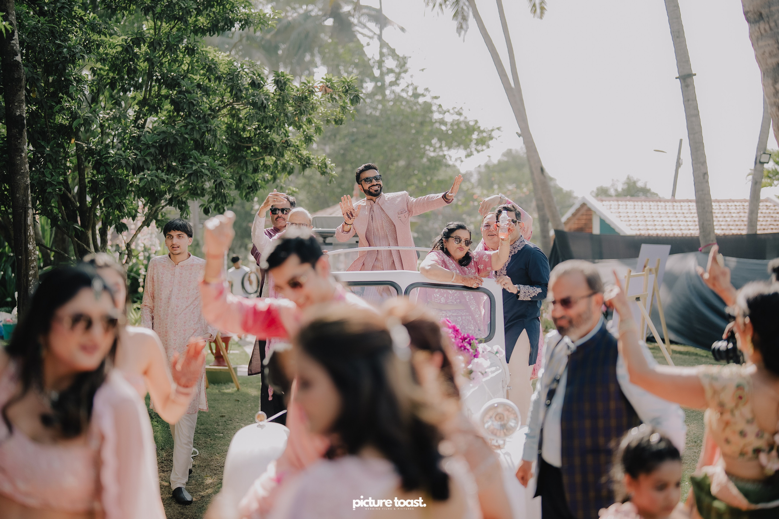 Varamala Ft. Barbie & Aneesh. Fine art Wedding Photographers in India & Canada