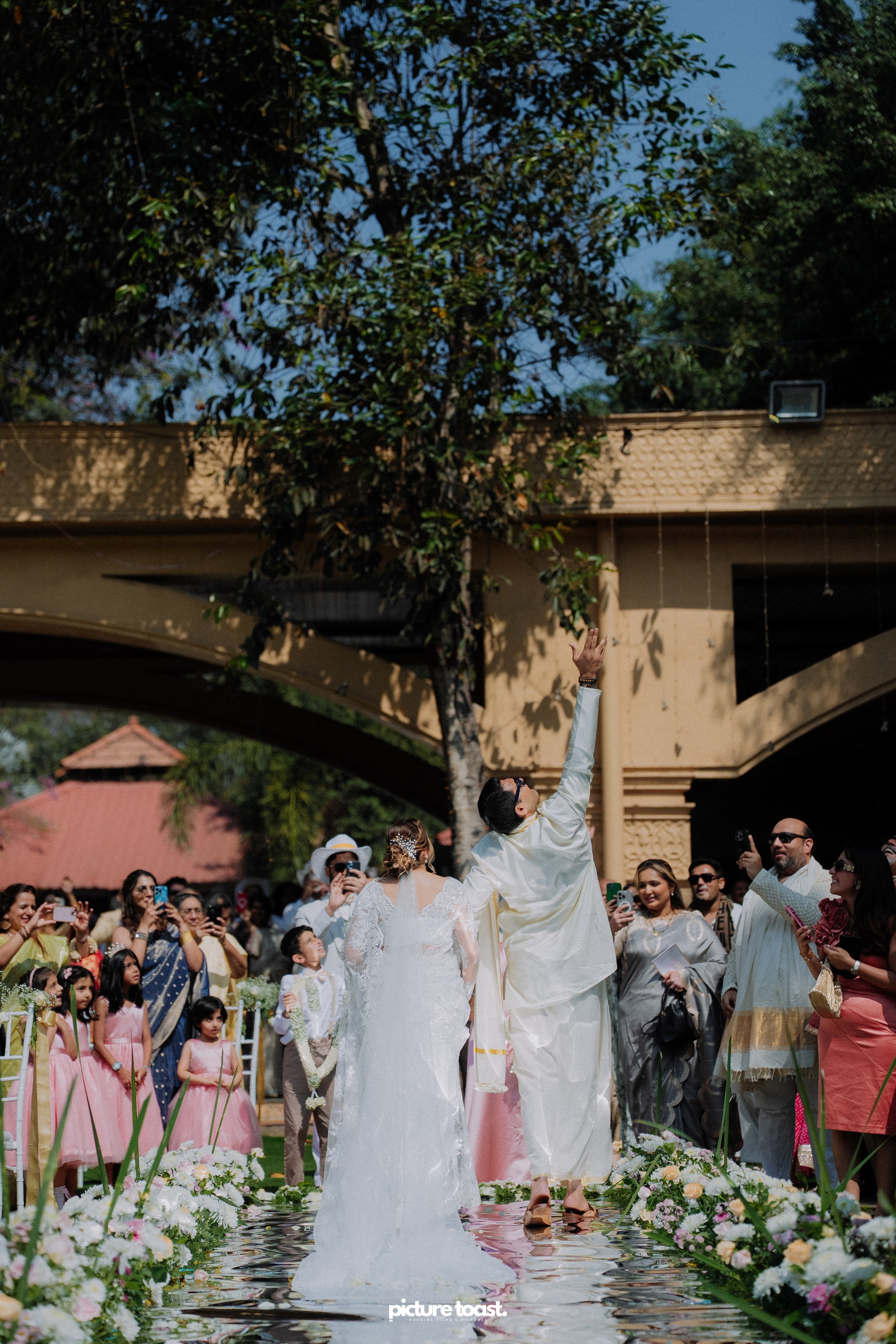 Blessing of Rajiv & Aashna. Fine art Wedding Photographers in India & Canada