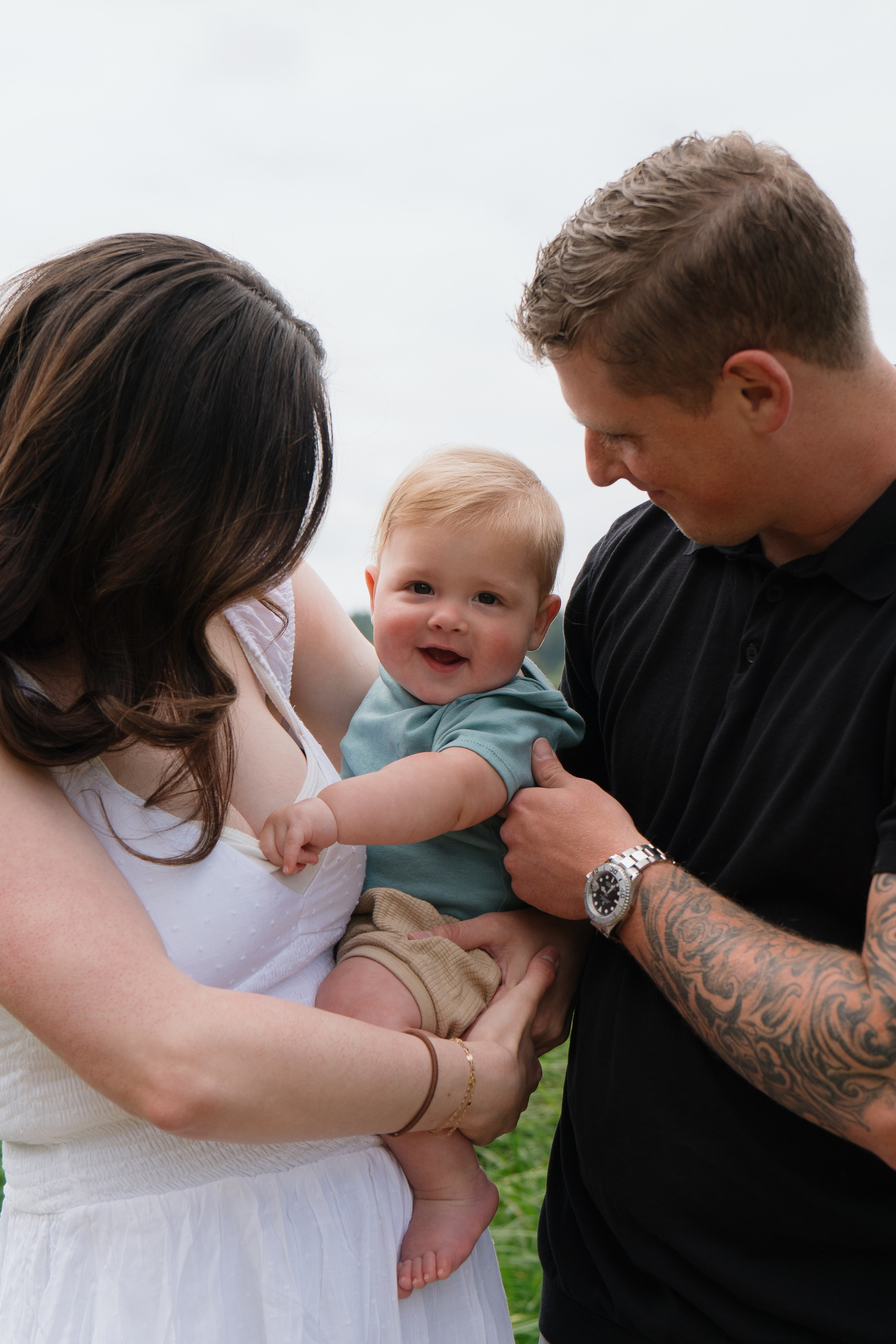 Austin’s family. Photographer in Washington Sophia D