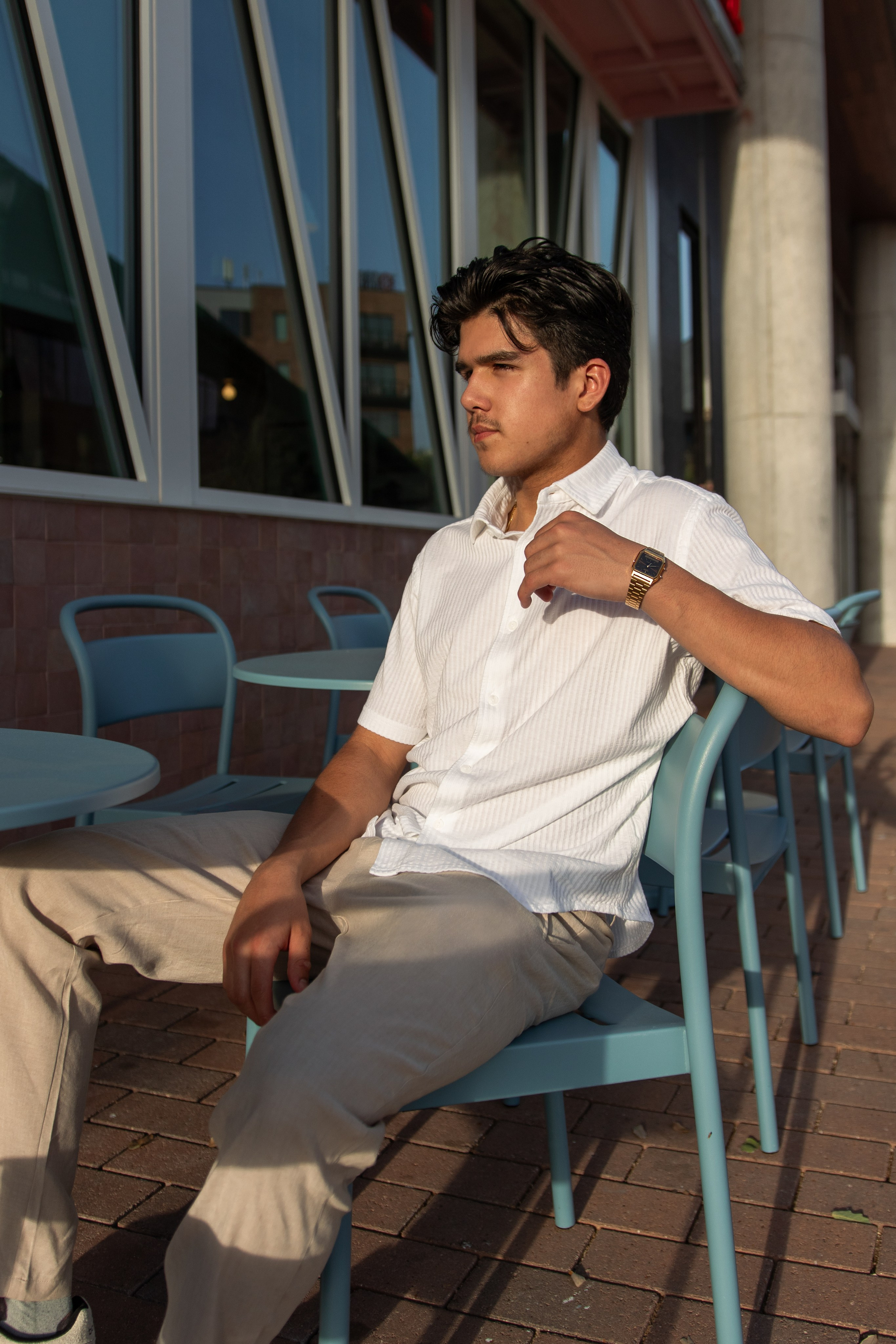 Parker's senior photoshoot at Mueller Lake Park in Austin, Texas