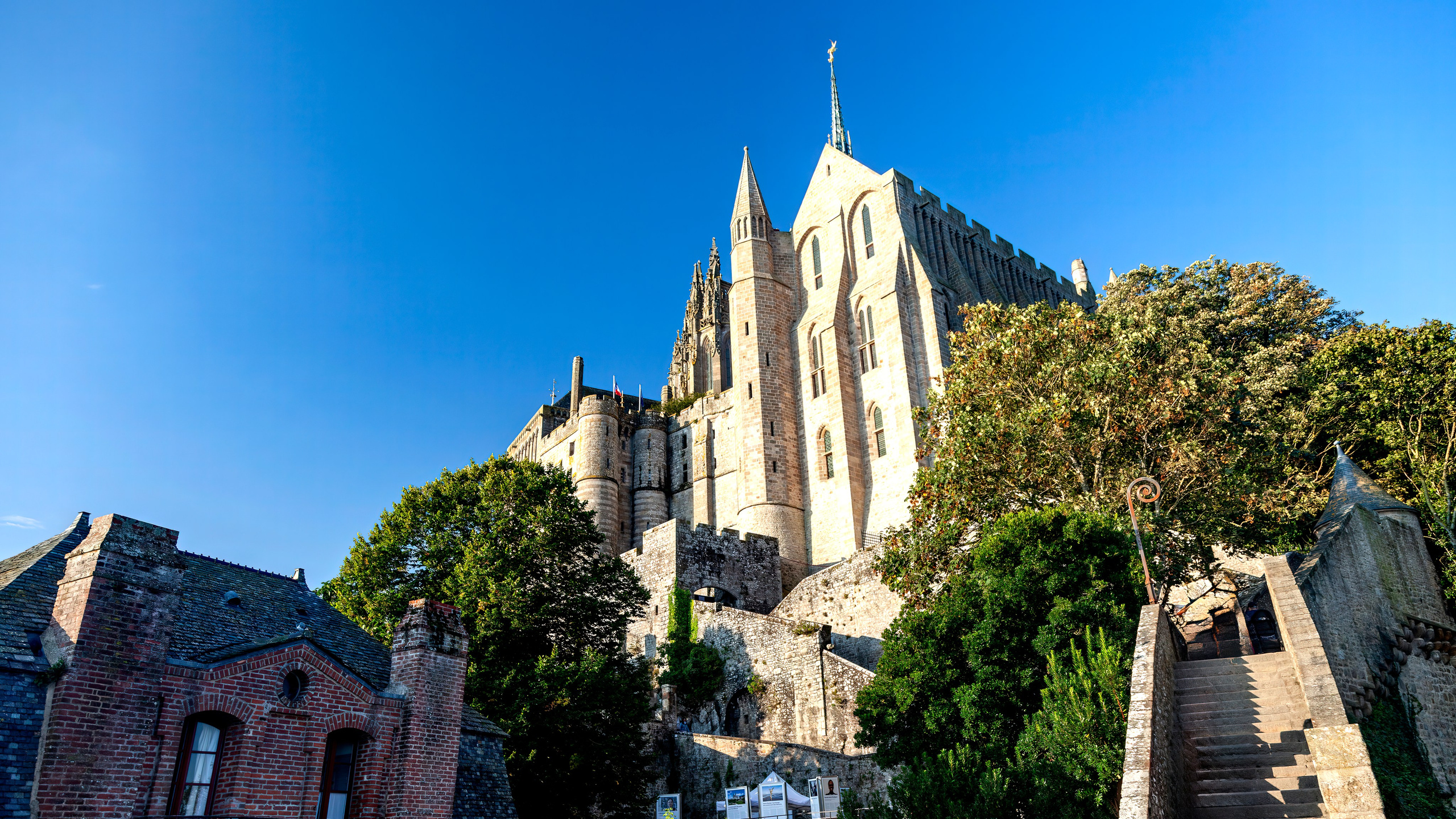 184.Abbey of Mont Saint Michel.France.21.9.2024. Путешествия в формате 360......