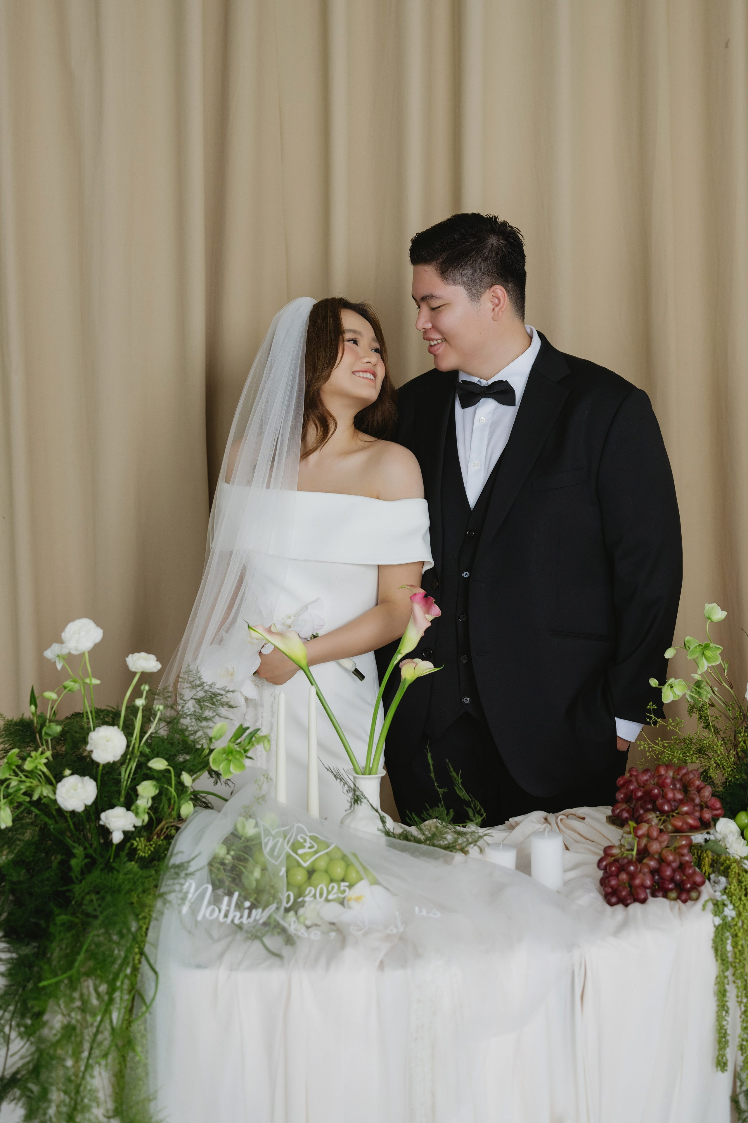 DANG & NGHI wedding photoshoot in studio. Anns wedding photography