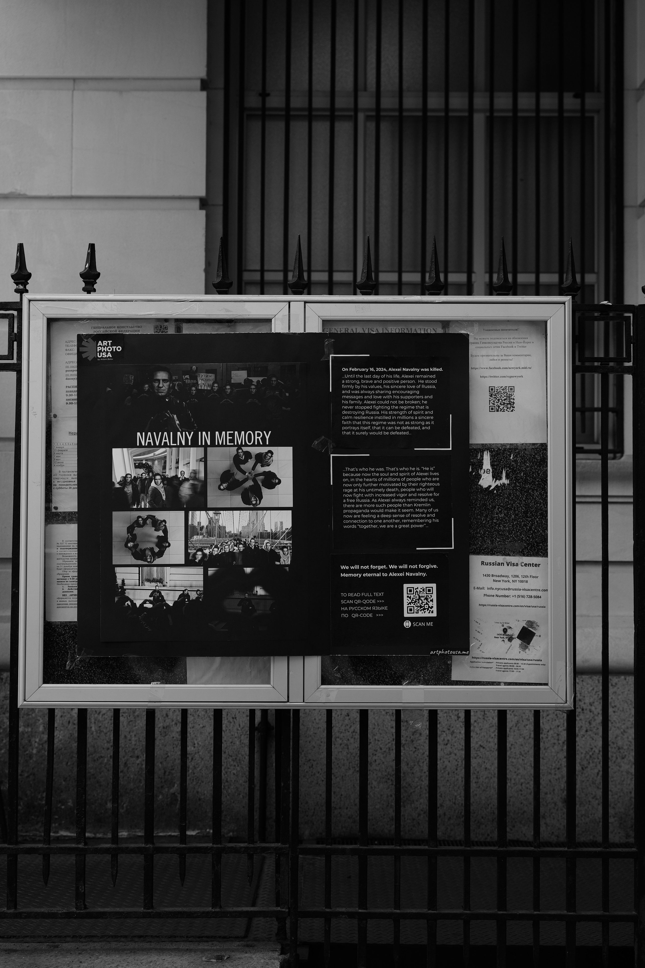 Rallies of team Navalny NY. Photographer New York / Los Angeles