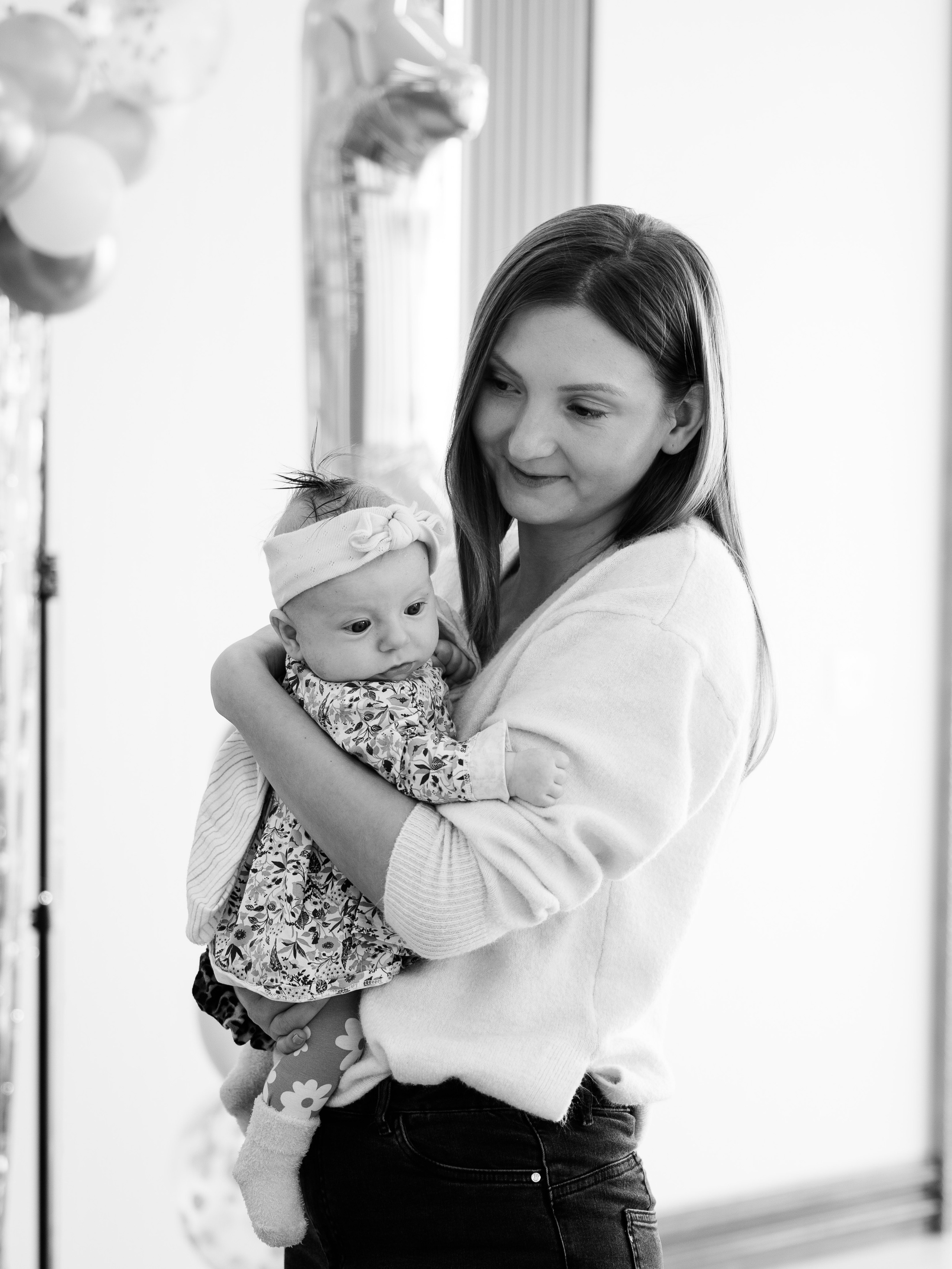 First birthday photoshoot Emily