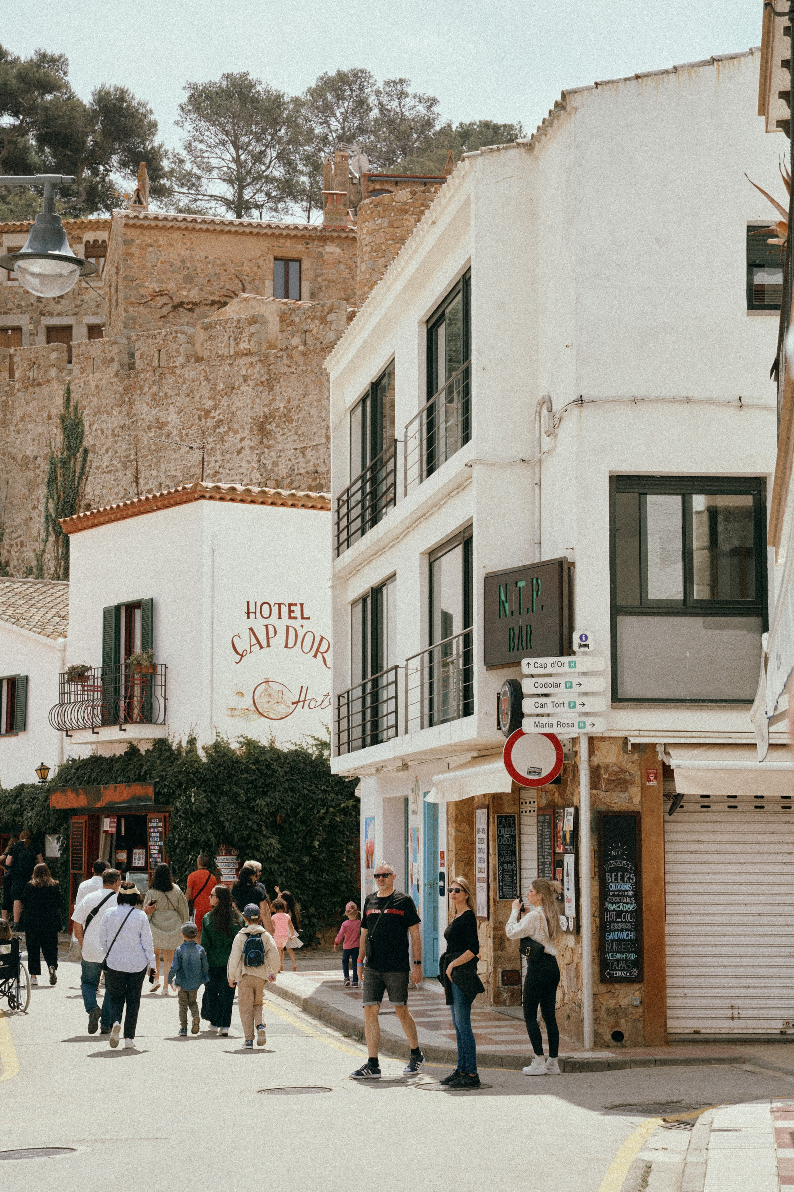 Tossa de Mar. Фотограф в Барселоне Жанна Захарченко