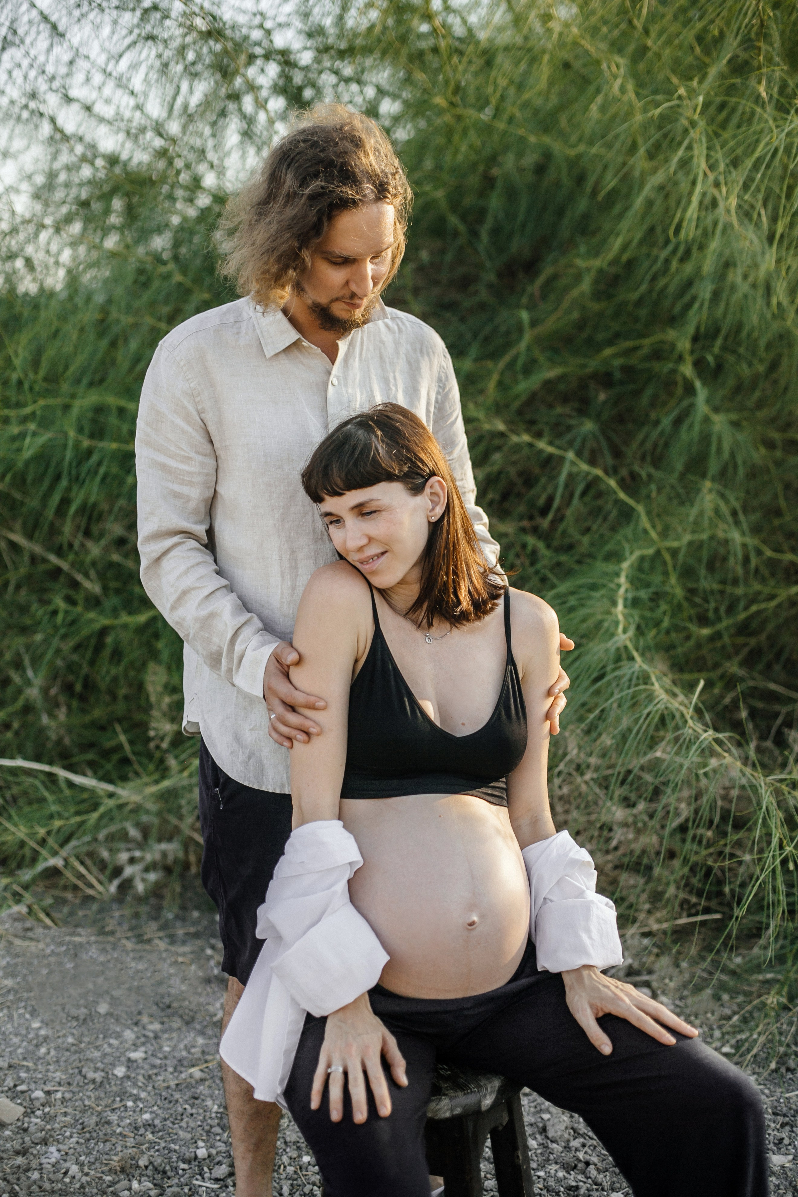 Kiryat Tivon field. Family photographer in Israel