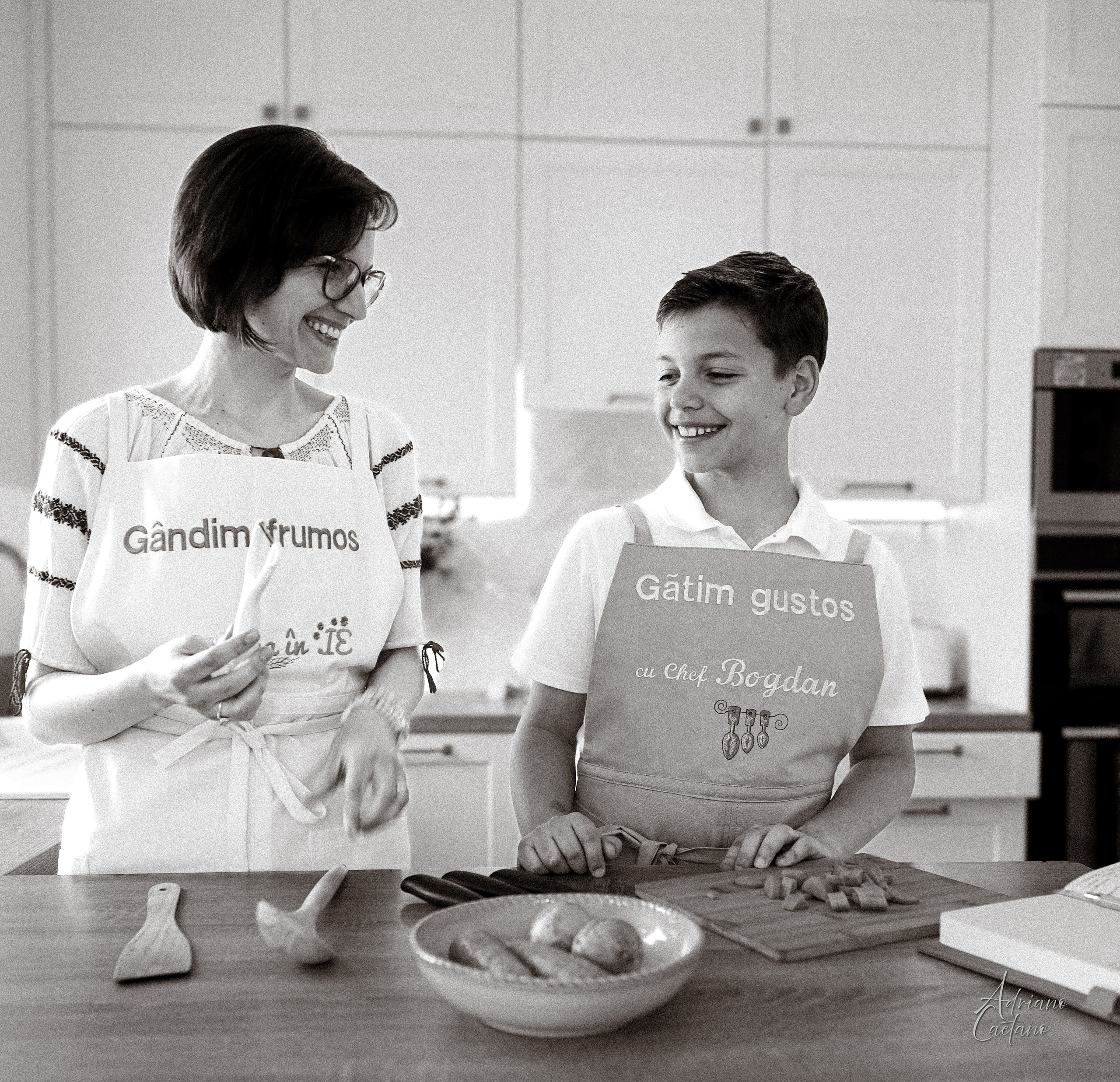 Cooking Day — Natalia & Chef Bogdan. Adriano Caetano photography in Dublin
