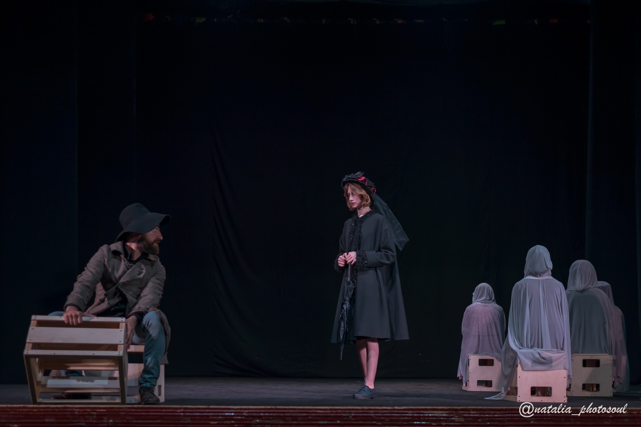 Performance “Our Town” School and Theater “Artist”. Photographer in Seoul Dobrokvashina Natalya